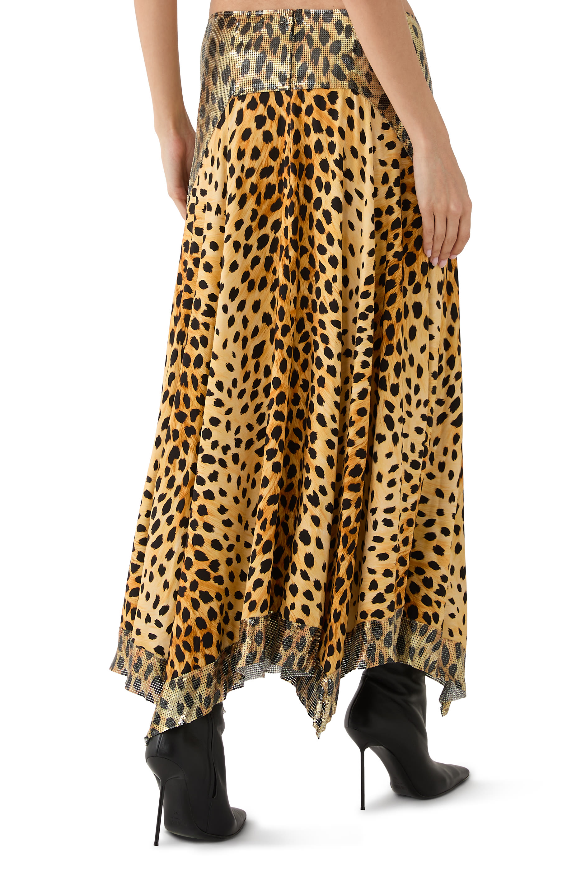 Leopard Print Skirt