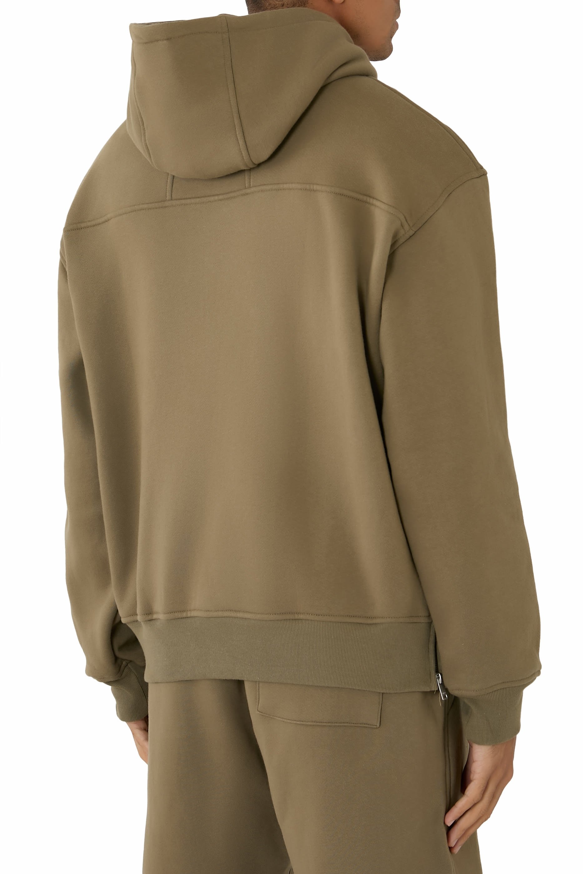 Classique Side-Zip Pullover Hoodie