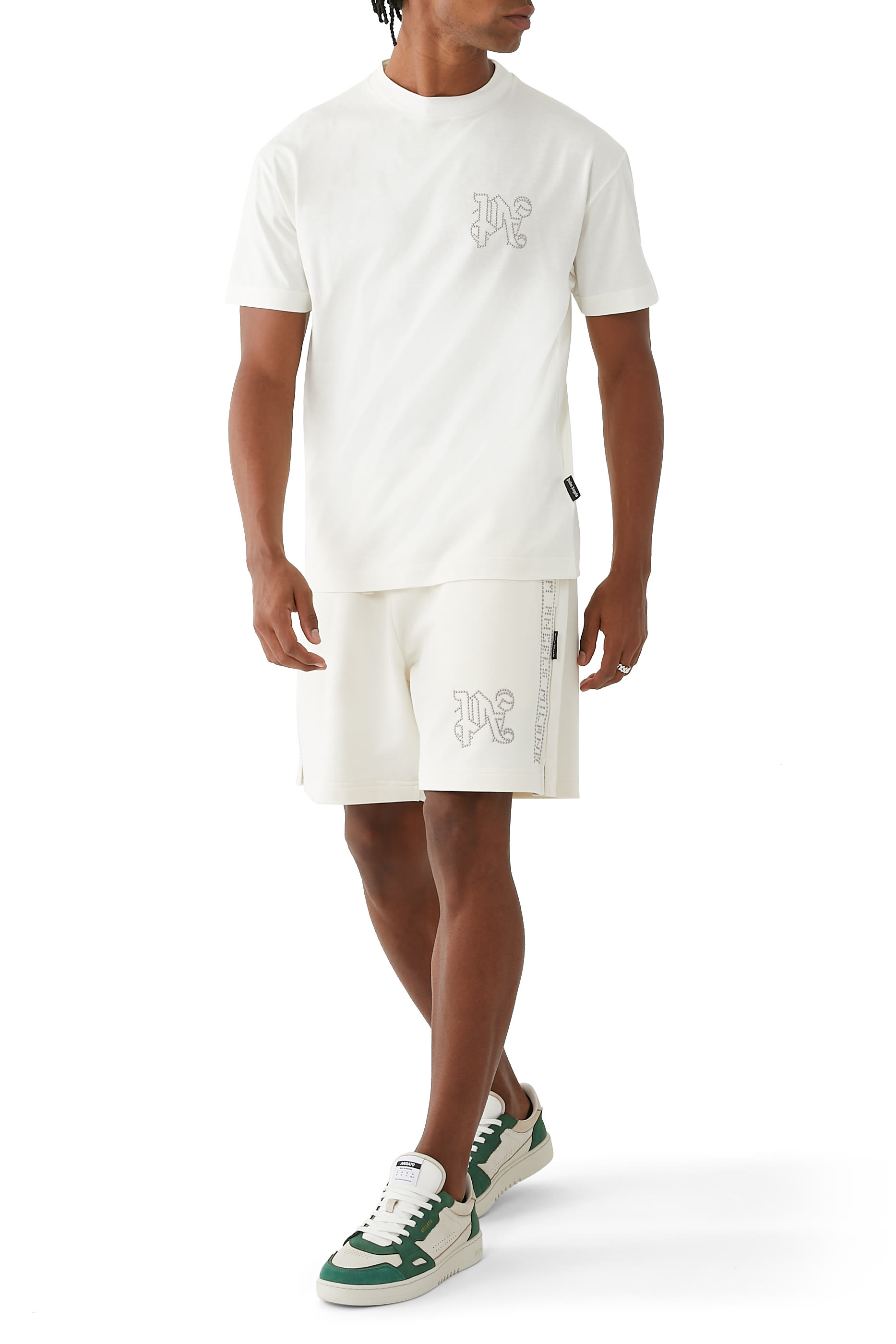 Monogram Stud Shorts