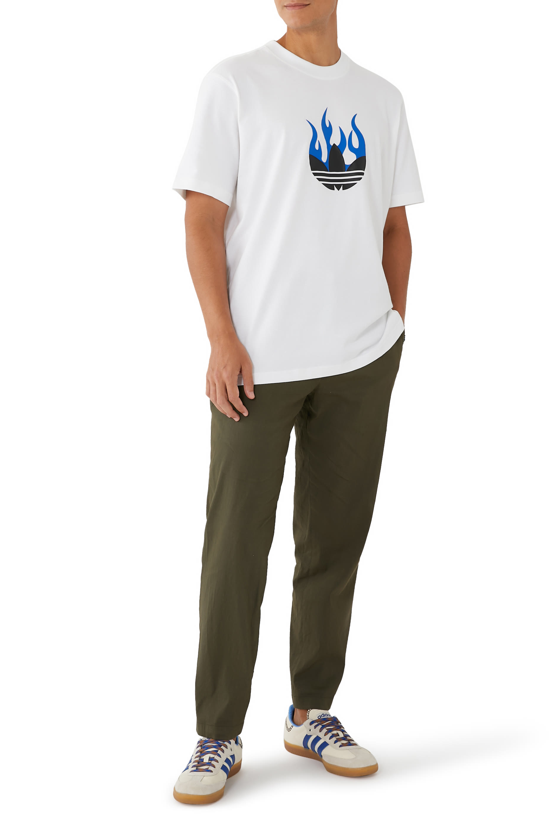 Flame Graphic T-Shirt