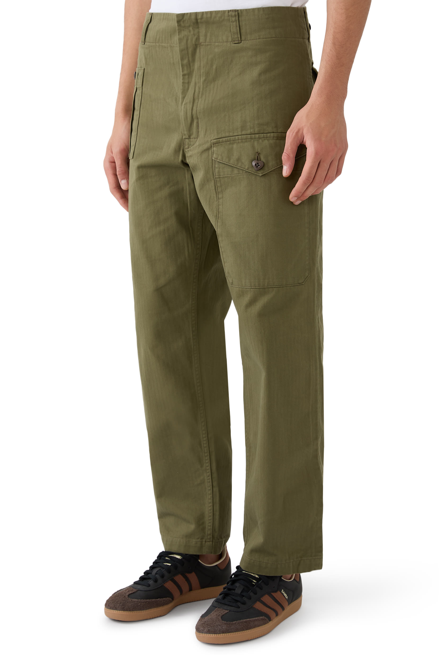 Straight Cargo Pants