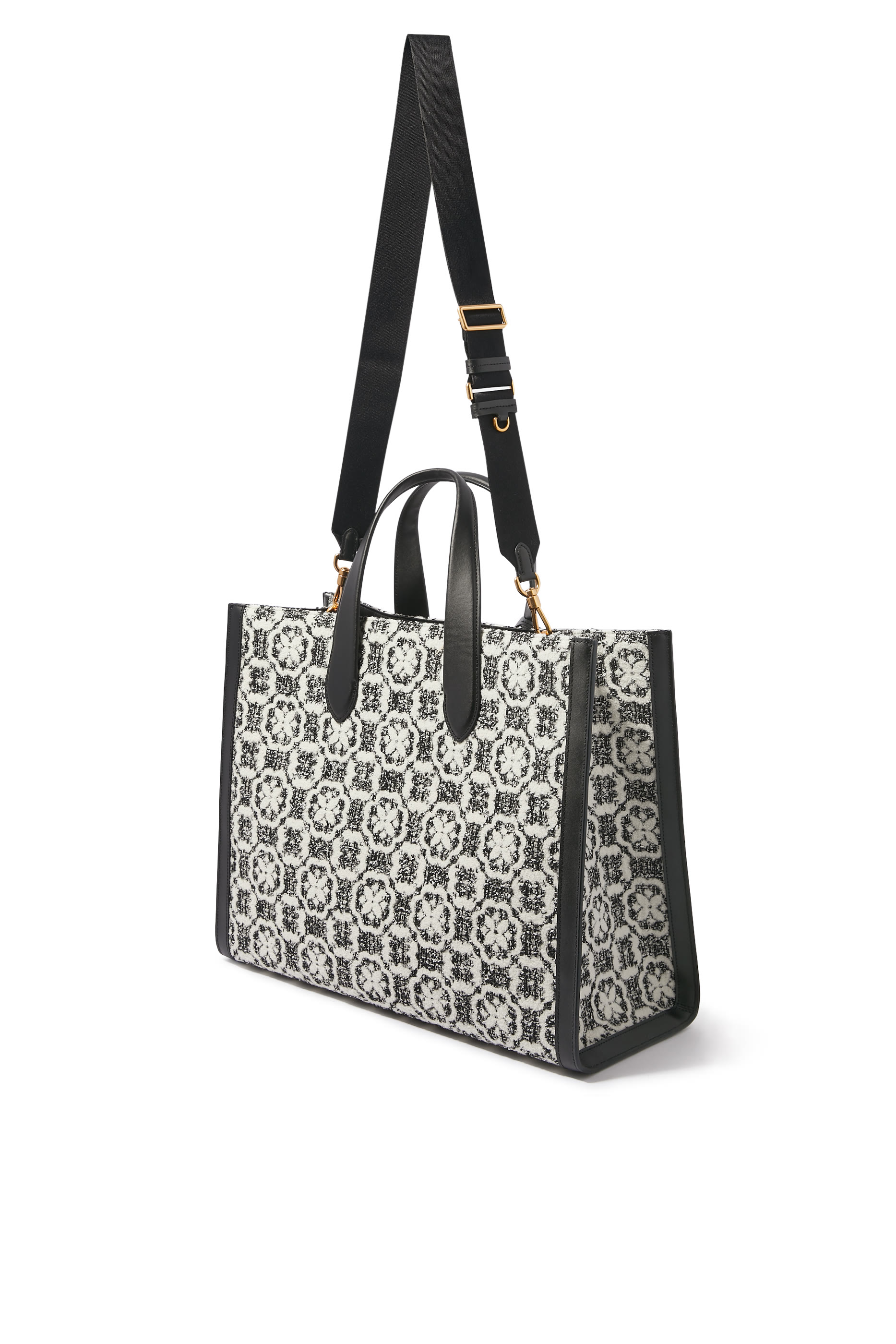 Manhattan Spade Flower Large Tote Bag