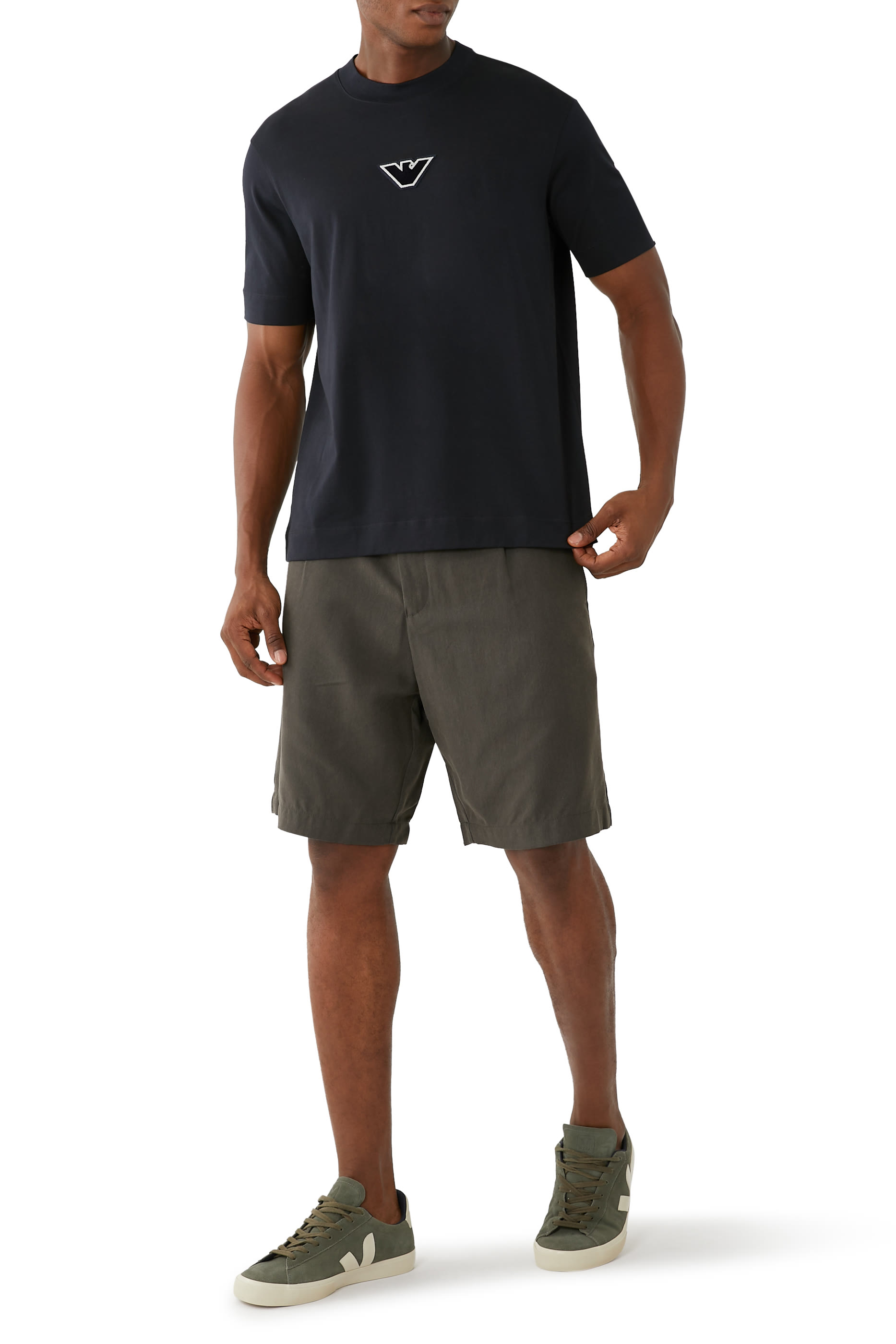 Eagle Logo Short-Sleeve T-Shirt