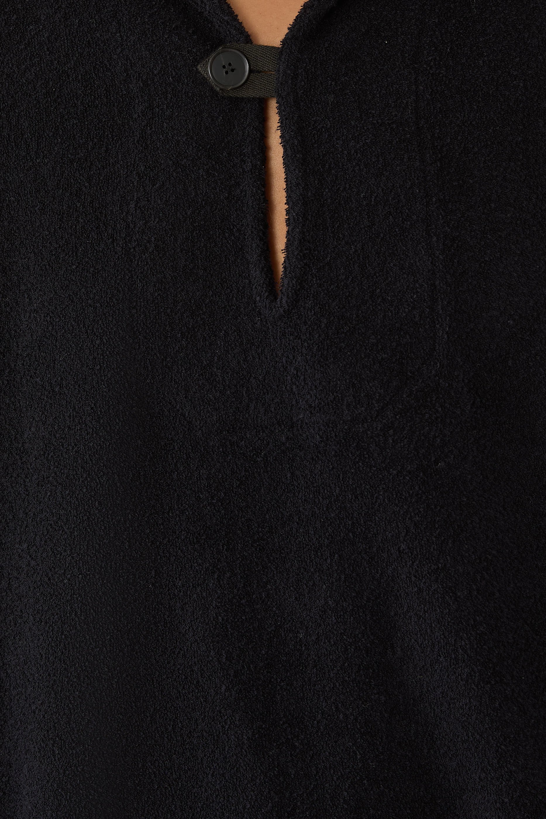 Cotton Nylon Pile Pullover Shirt