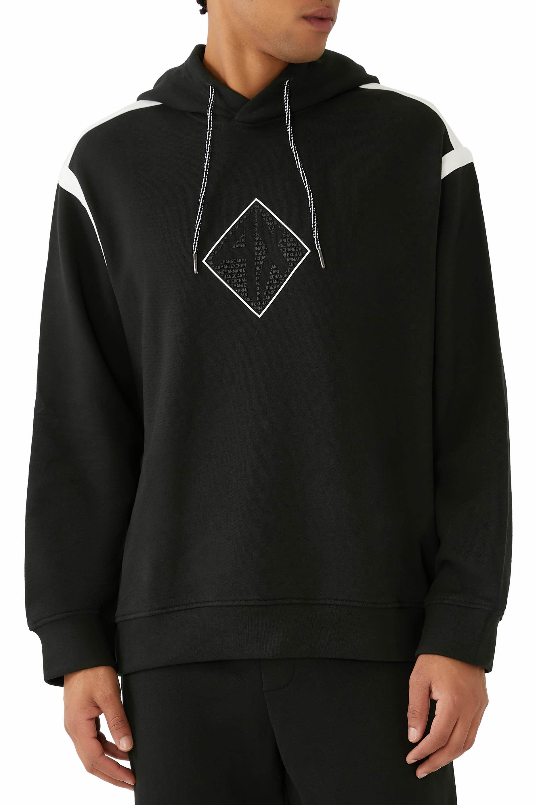 The Grid AX Logo Hooded Sweatshirt