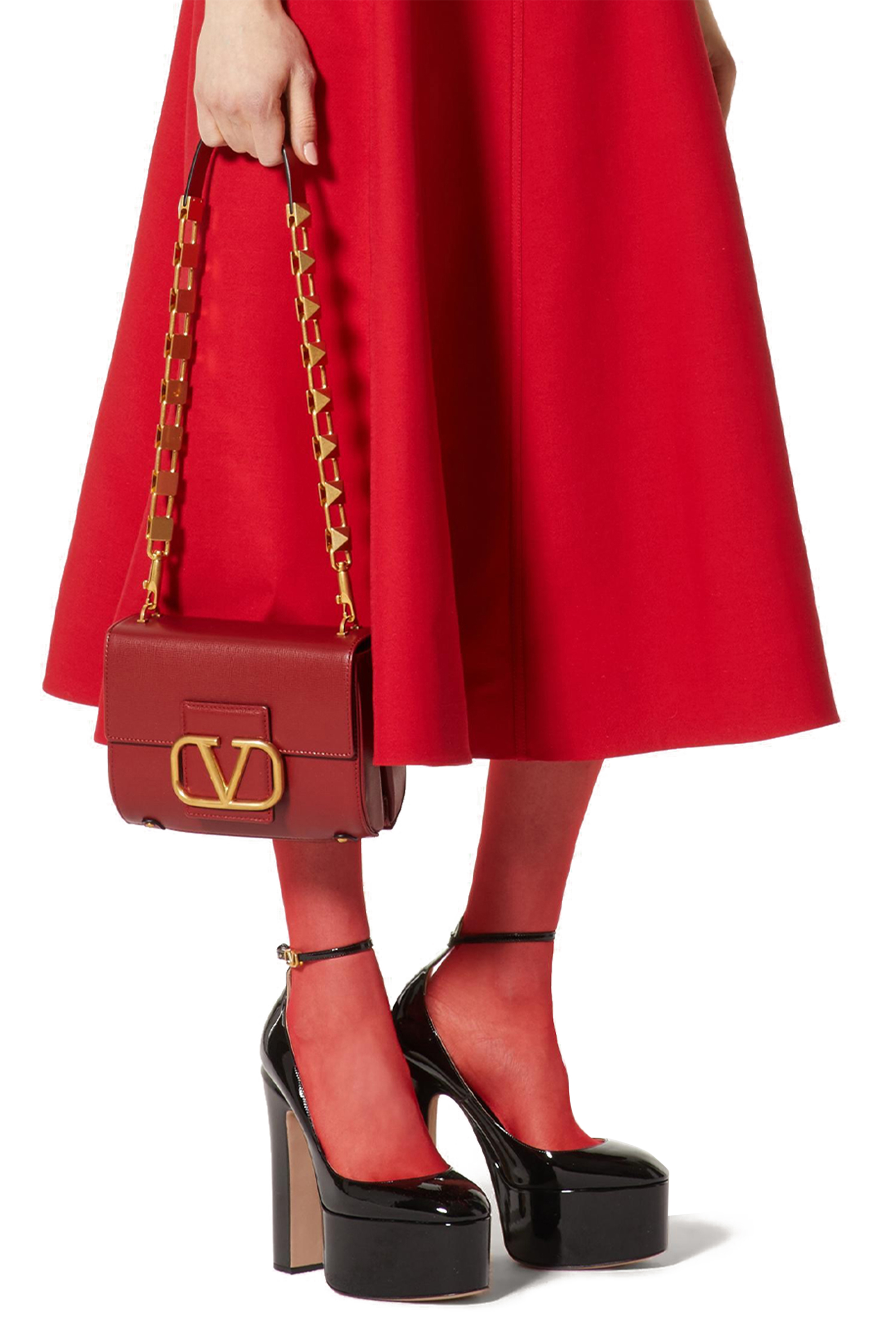 Valentino Garavani Stud Sign Shoulder Bag