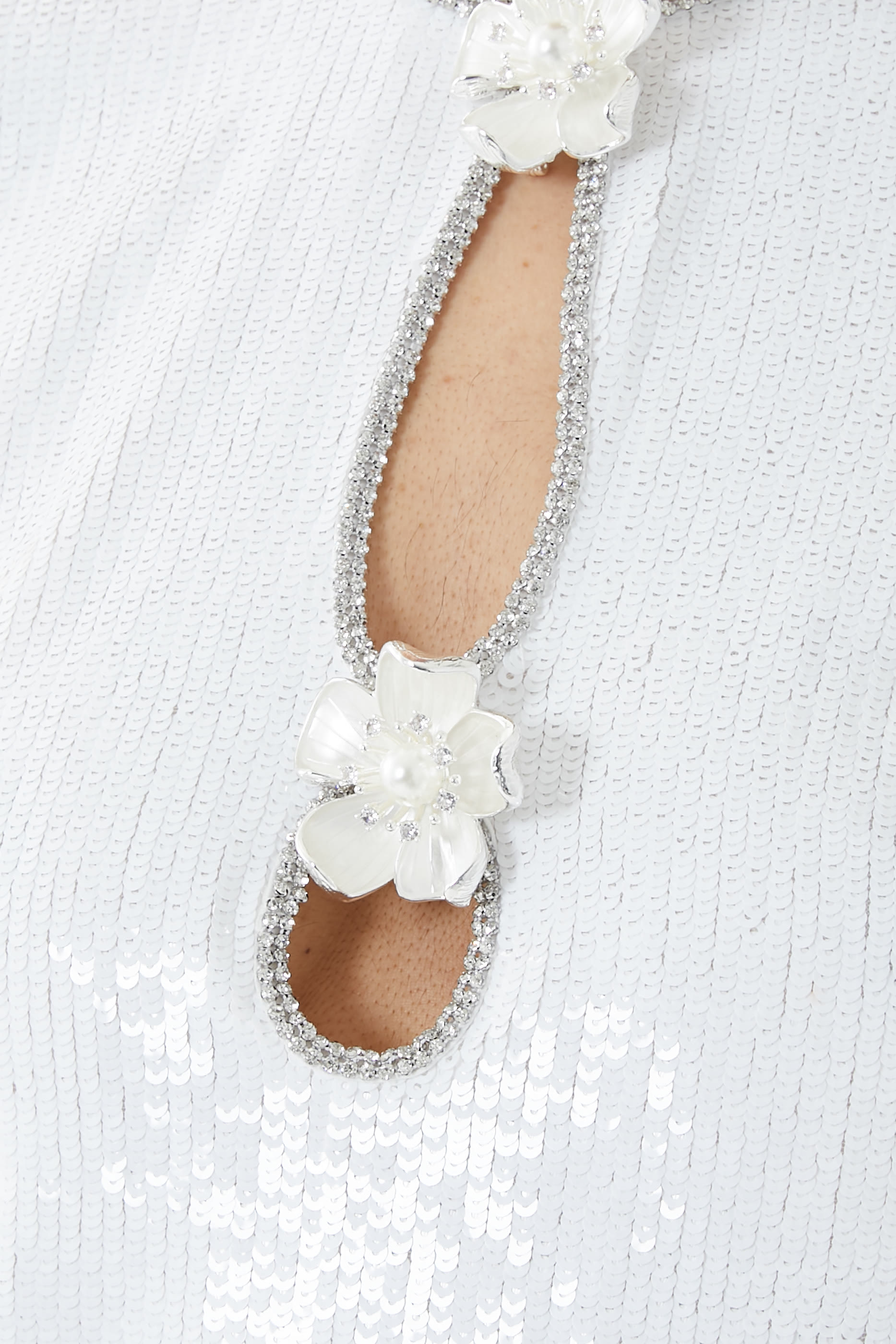 Sequin Studded Mini Dress