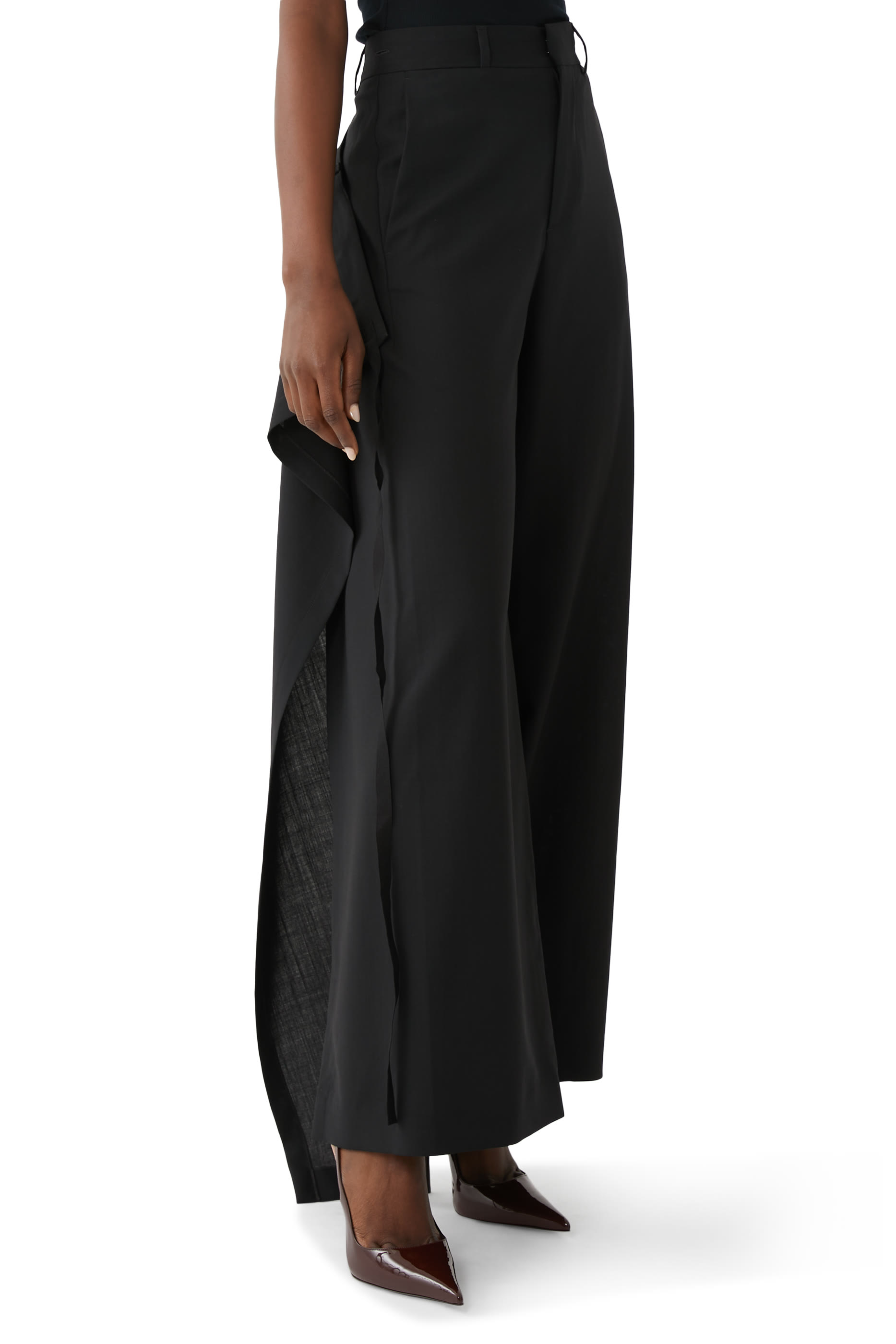 Wrap Skirt Pants