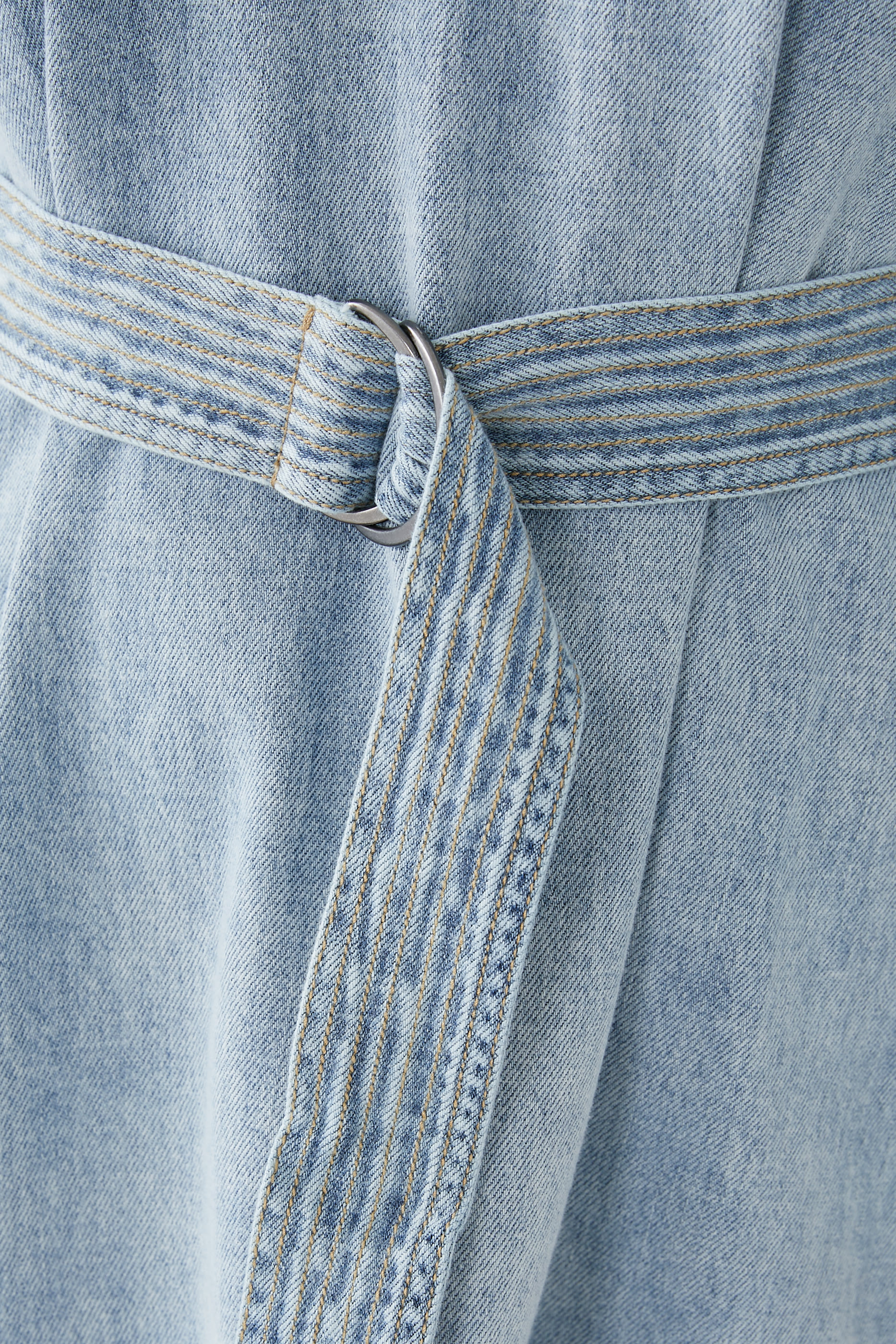 Lila Denim Mini Dress