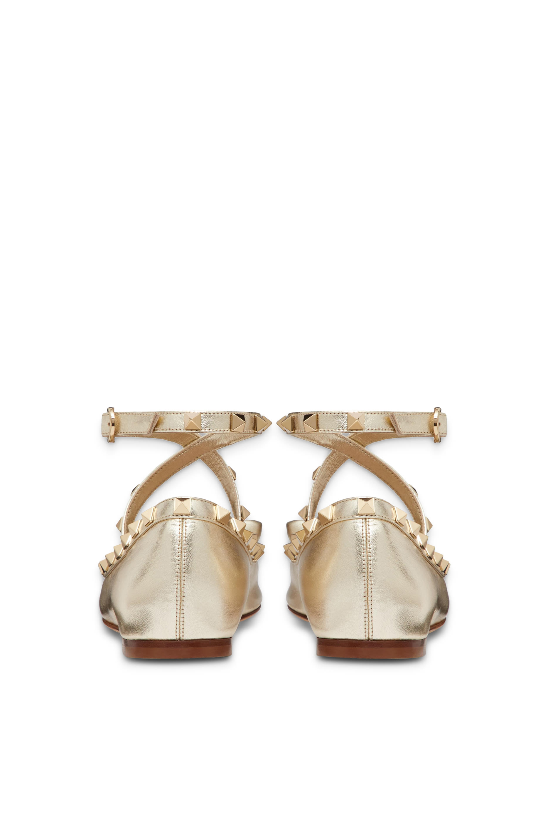 Rockstud Ballerina Flats