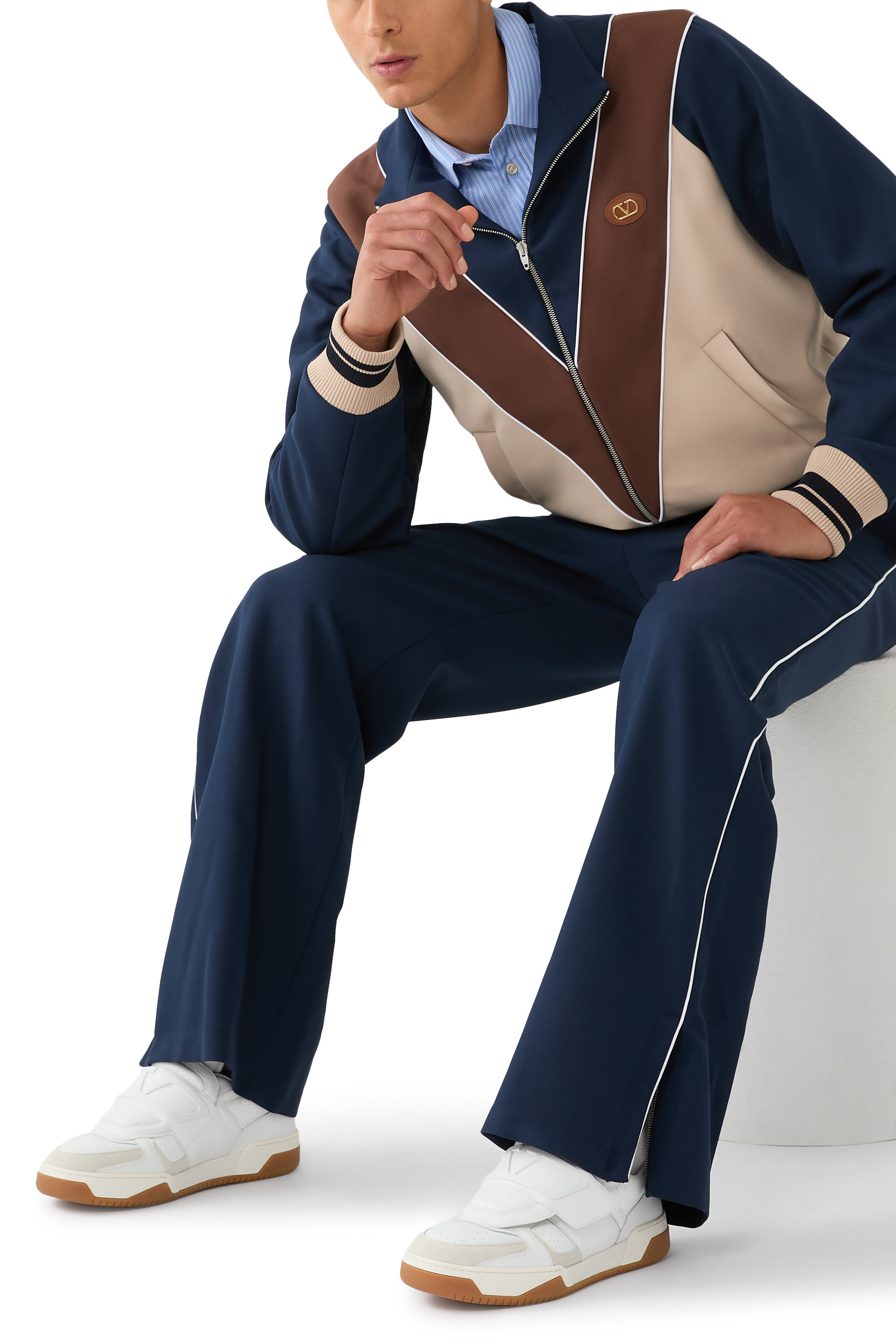 Joie de Jouer Low Top Sneakers in Nappa Calfskin