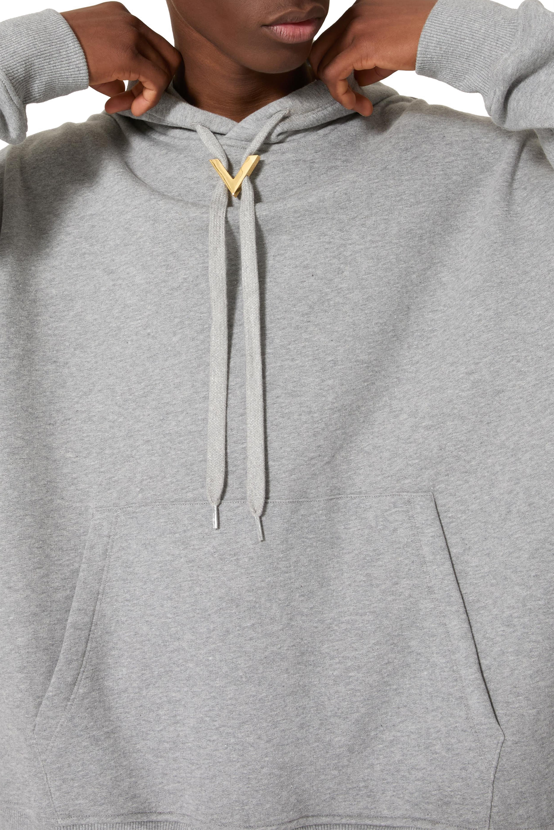 V Detail Hoodie