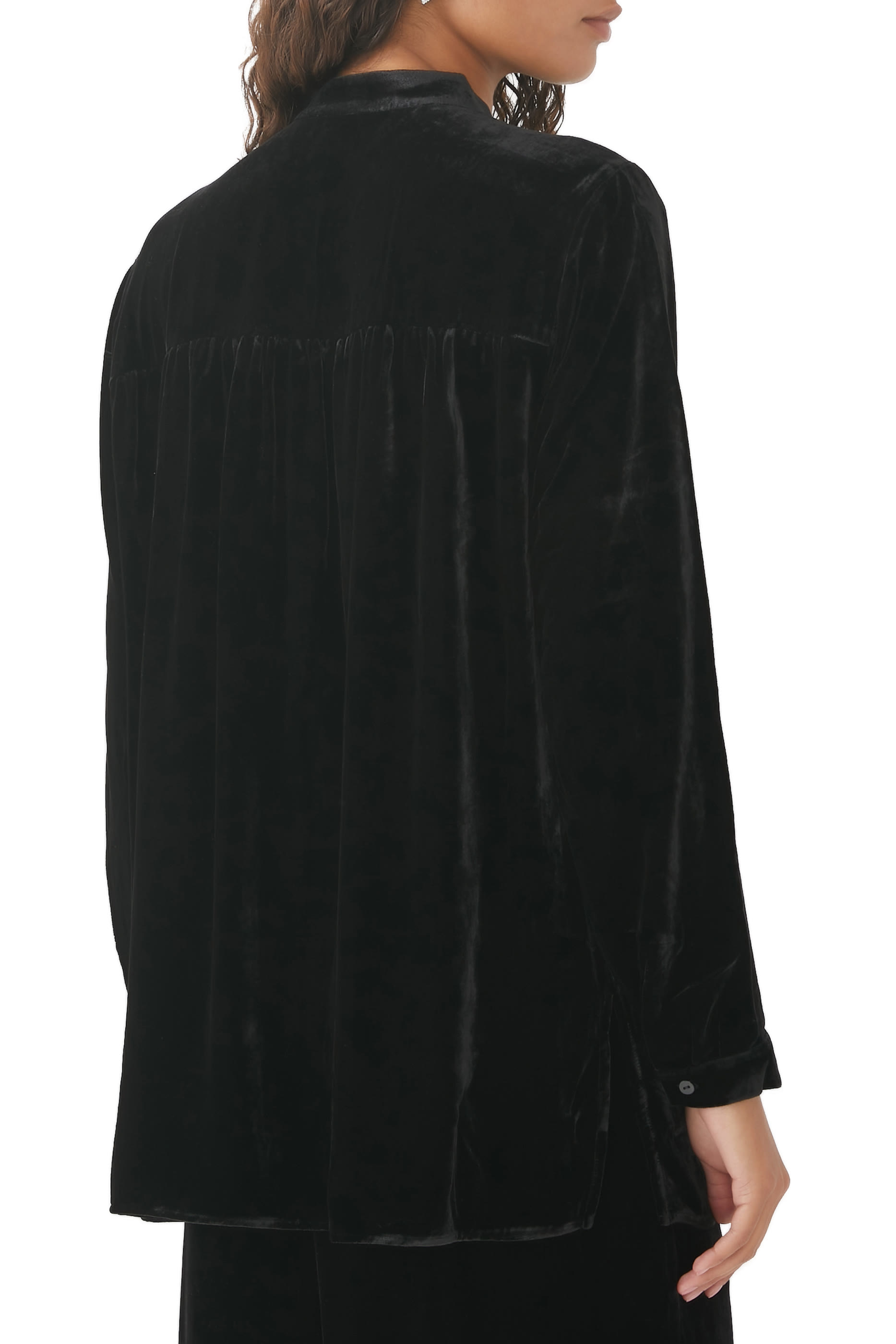 Velvet Long Shirt
