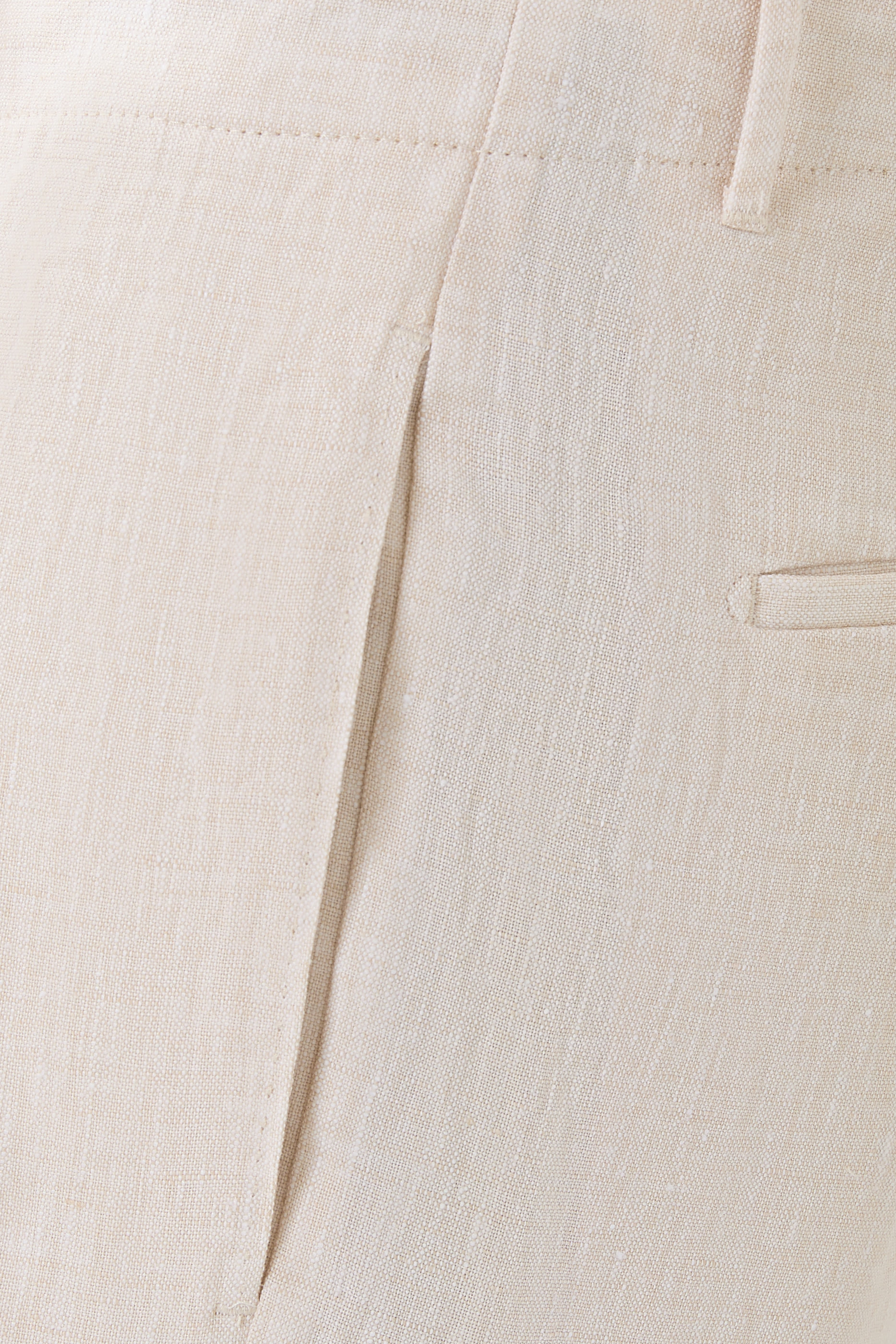 Pleated Bermuda Shorts