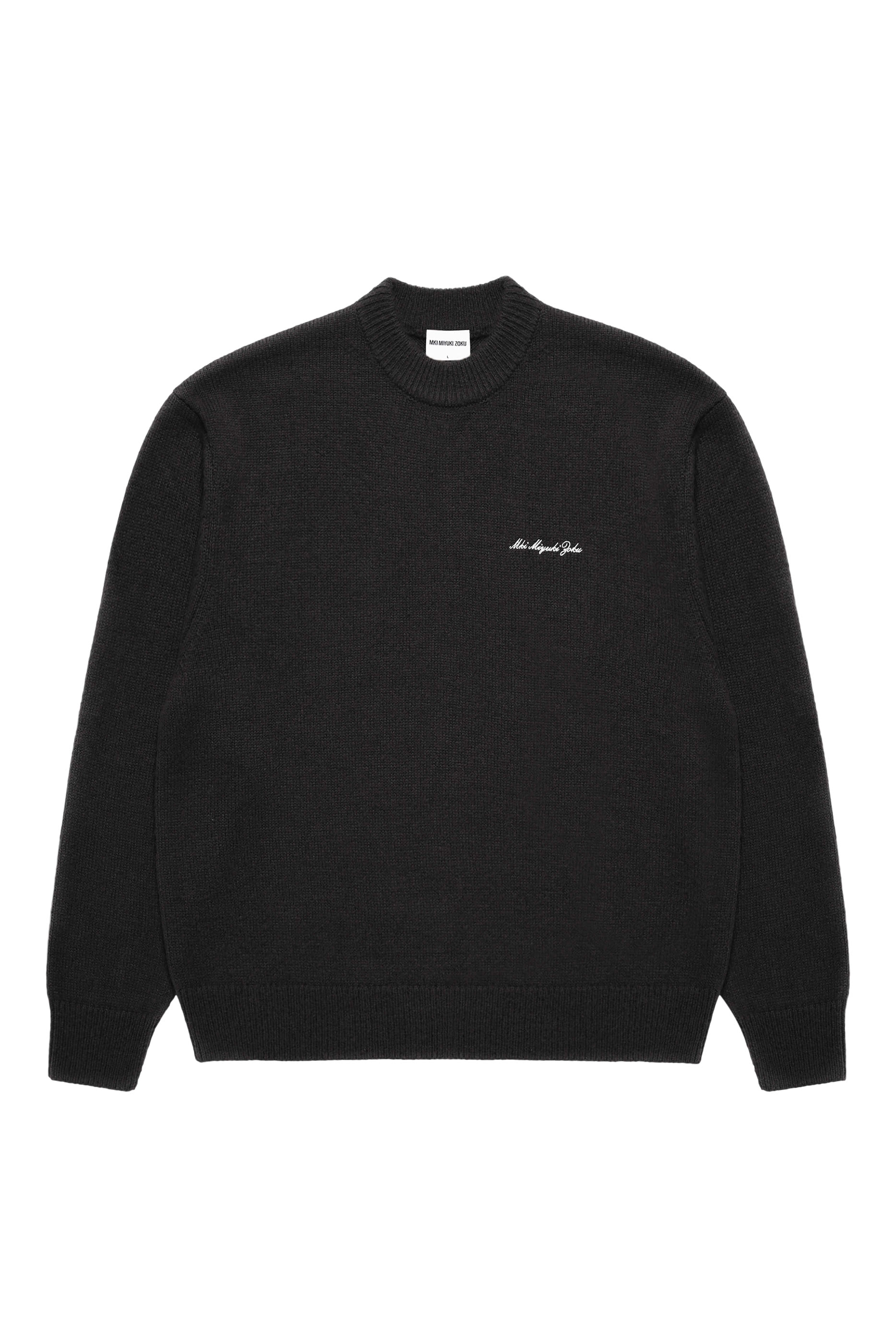 Mohair Blend Knit Crew