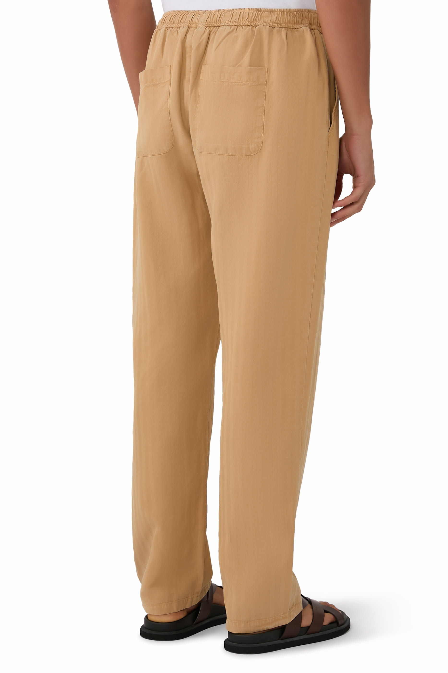 Mendes Linen-Blend Trousers