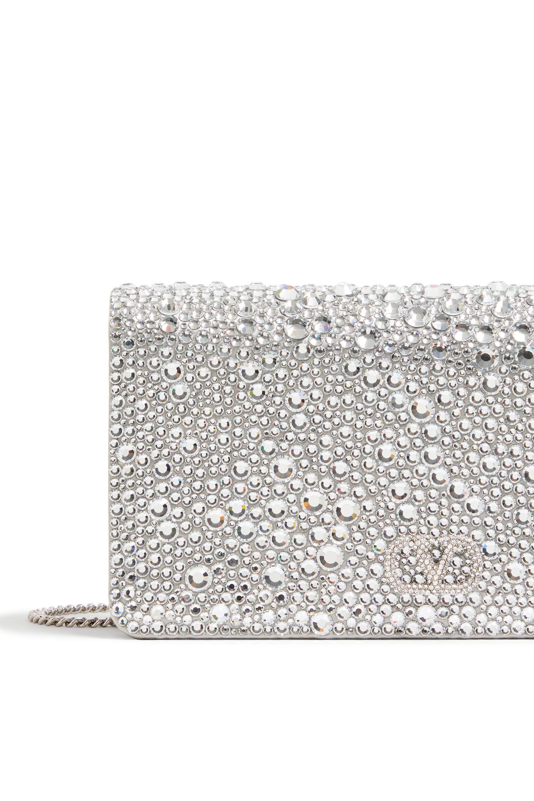 VLogo Signature Sparkling Embroidery Mini Crossbody Bag