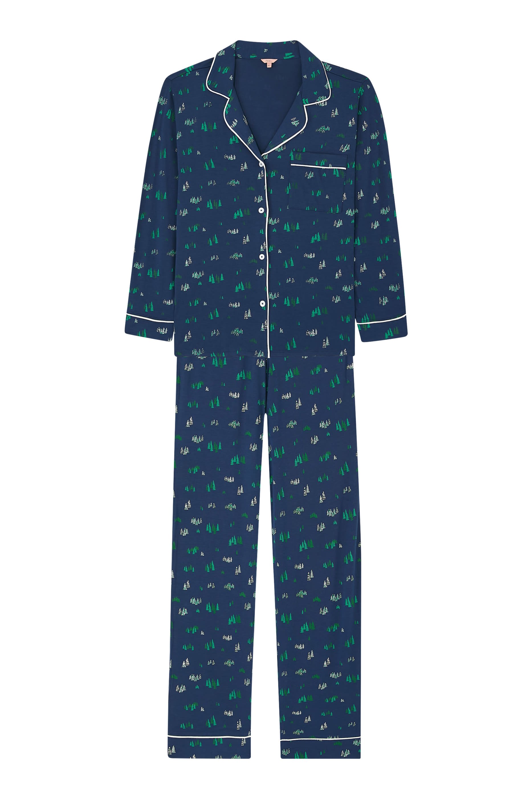 Gisele Printed TENCEL&trade; Modal Long Pajama Set