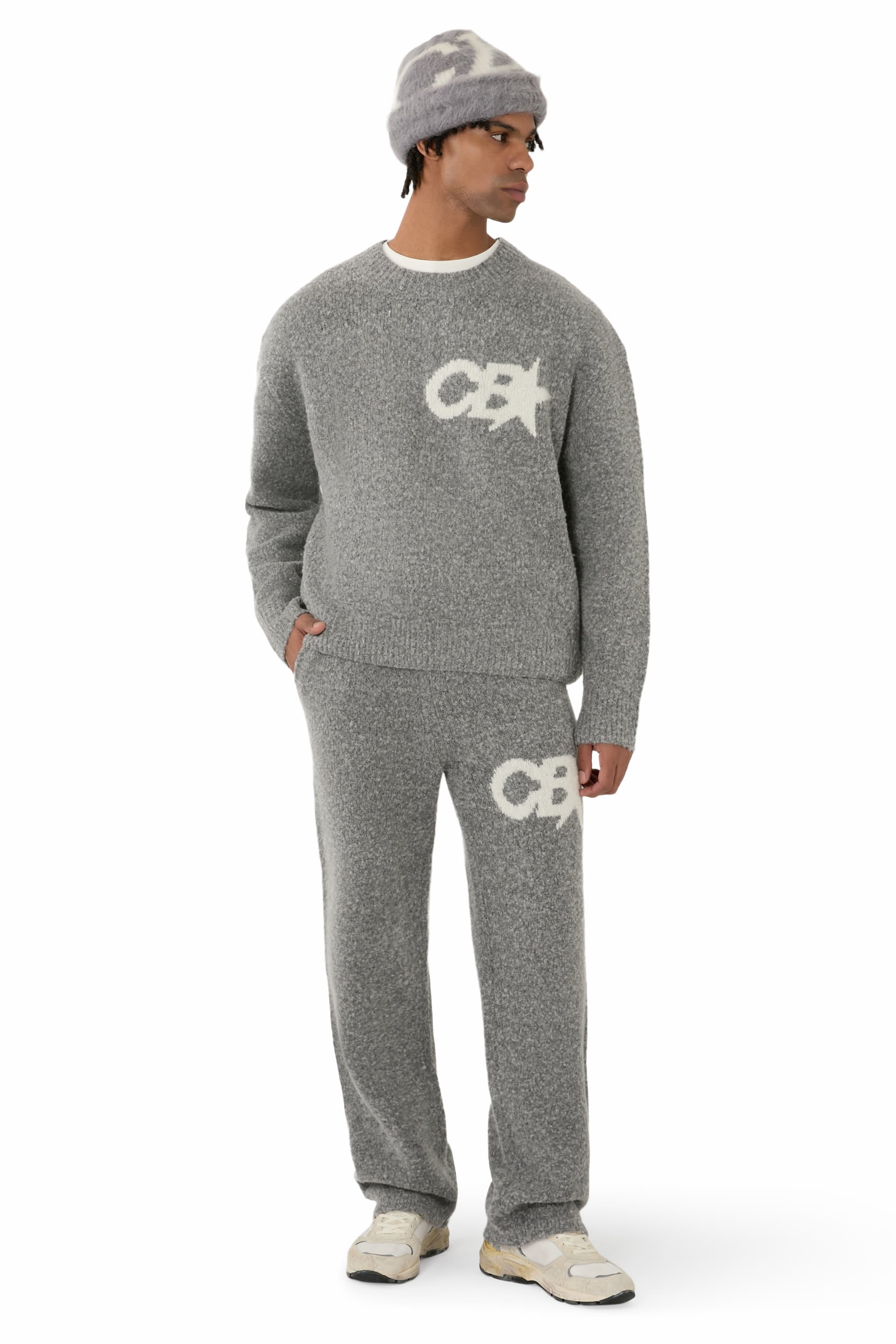 Logo Knit Pants