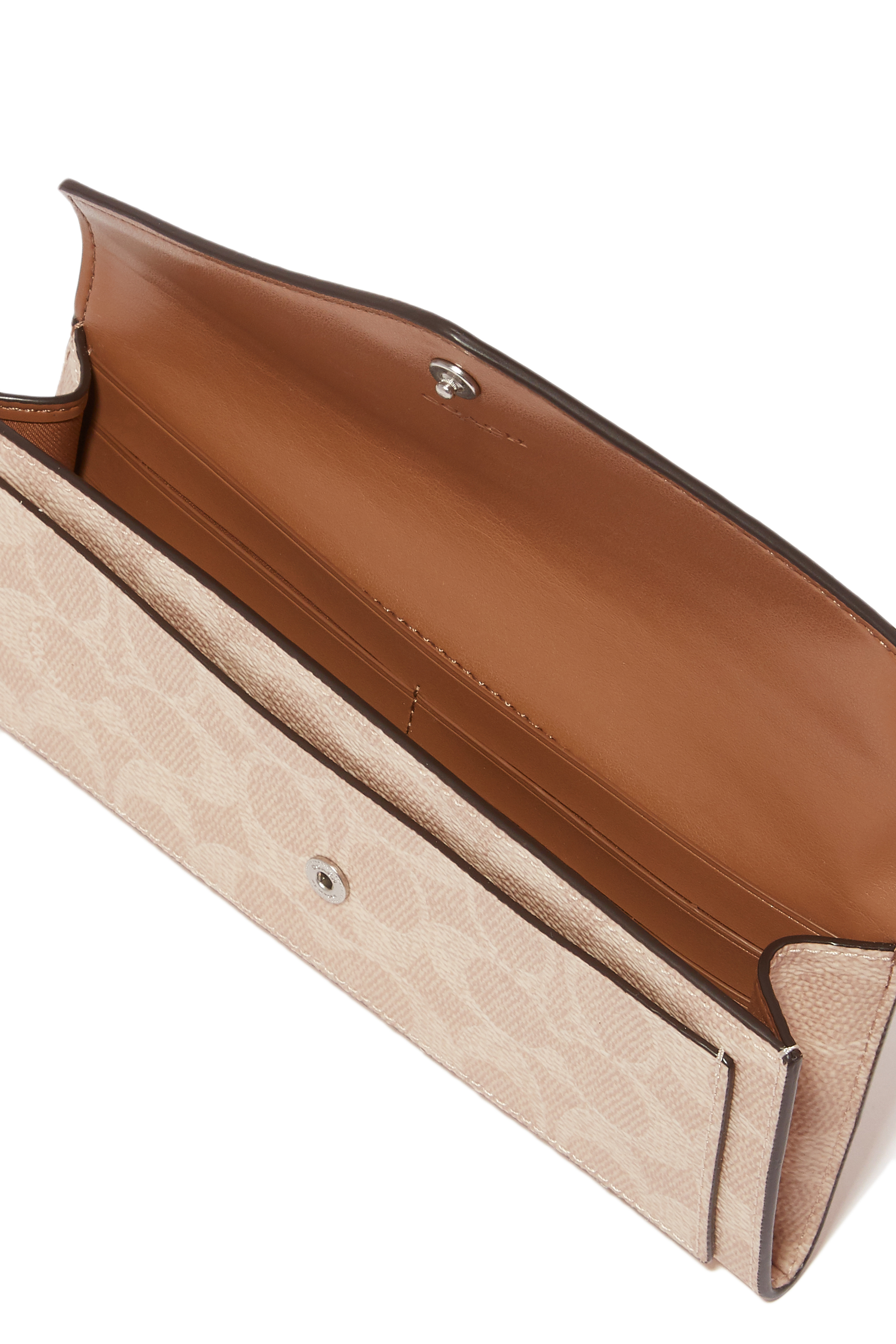 Colourblock Signature Soft Wallet