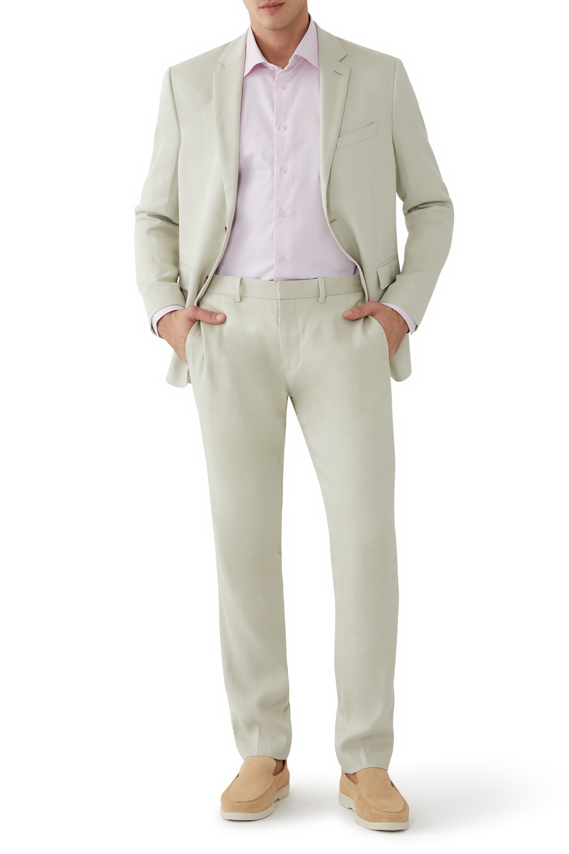 Fine Striped Signature Twill Shirt