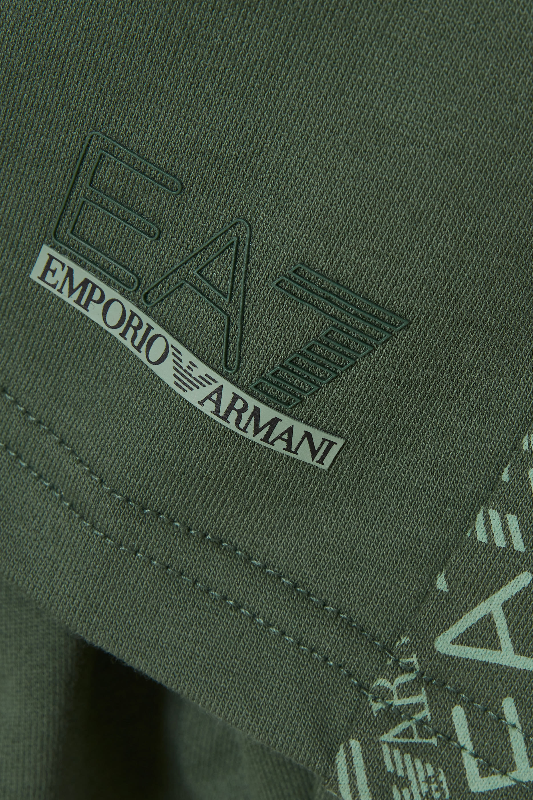 Kids EA7 Logo Shorts