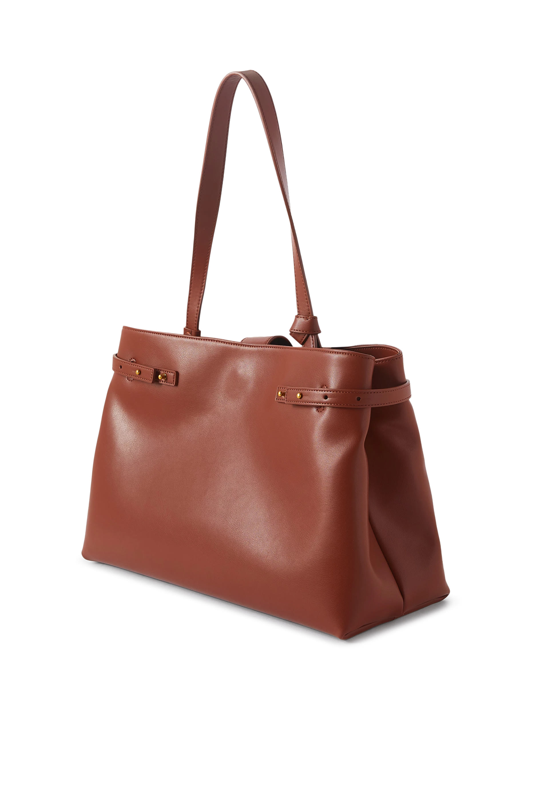 Medium Nora Leather Tote Bag