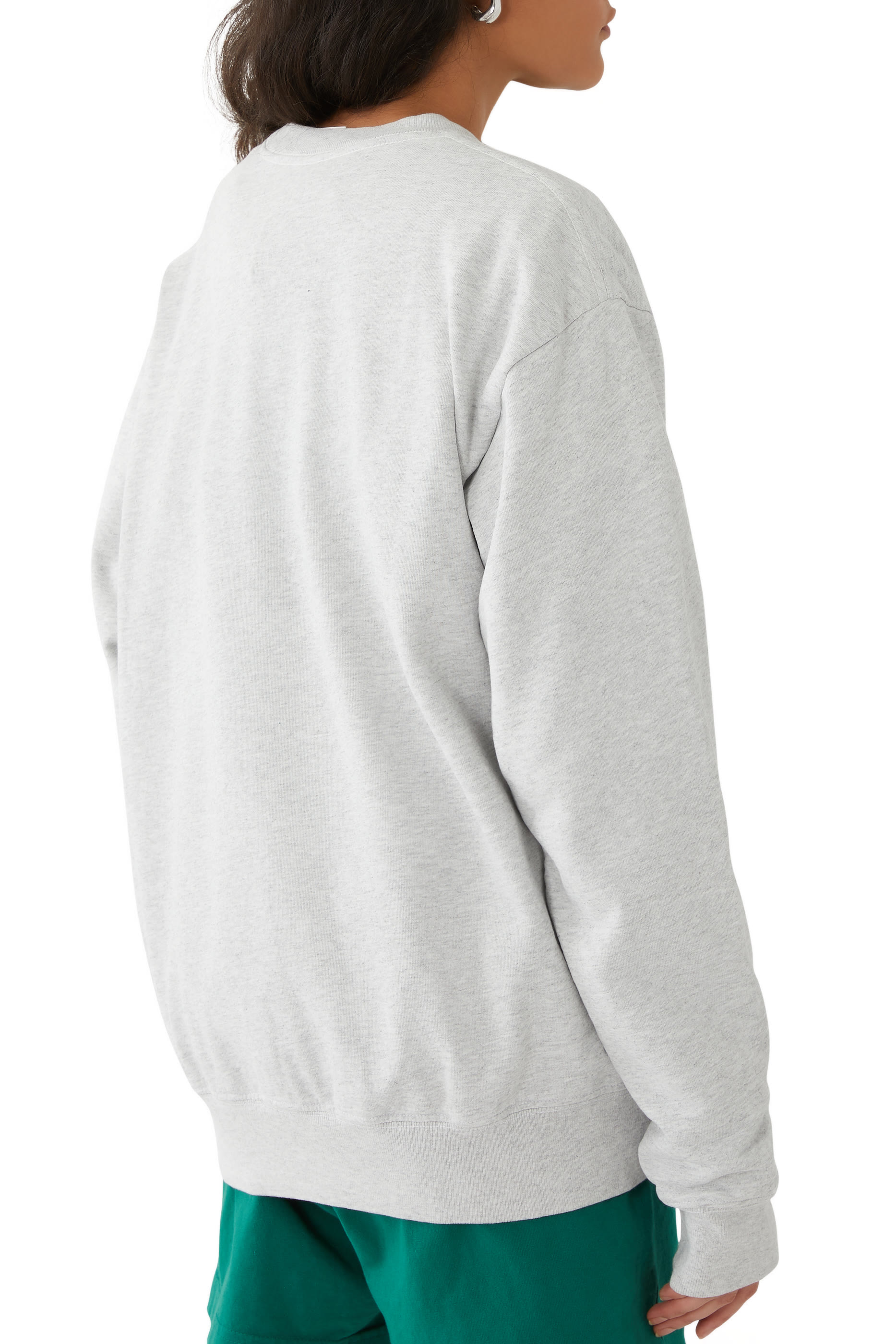 Varsity Crest Crew Neck Sweatshirt