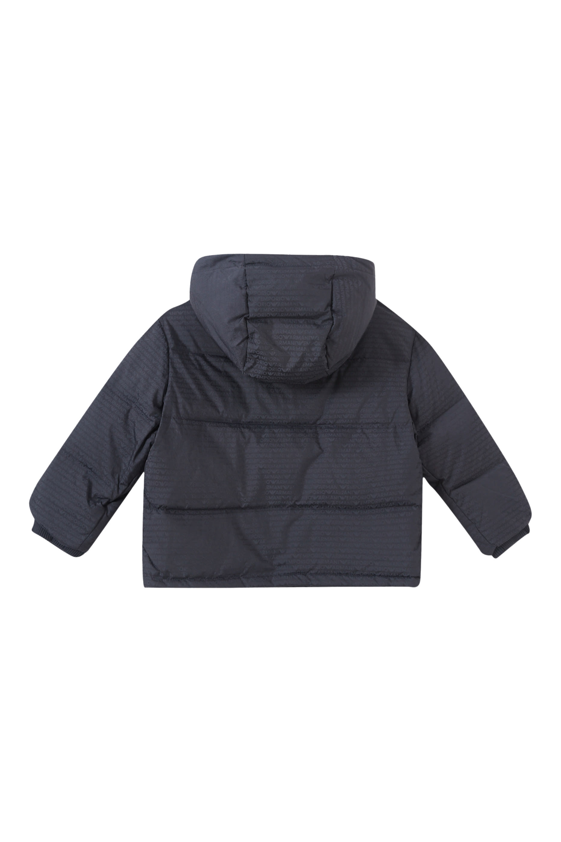 Kids Hooded EA Text Logo Jacket