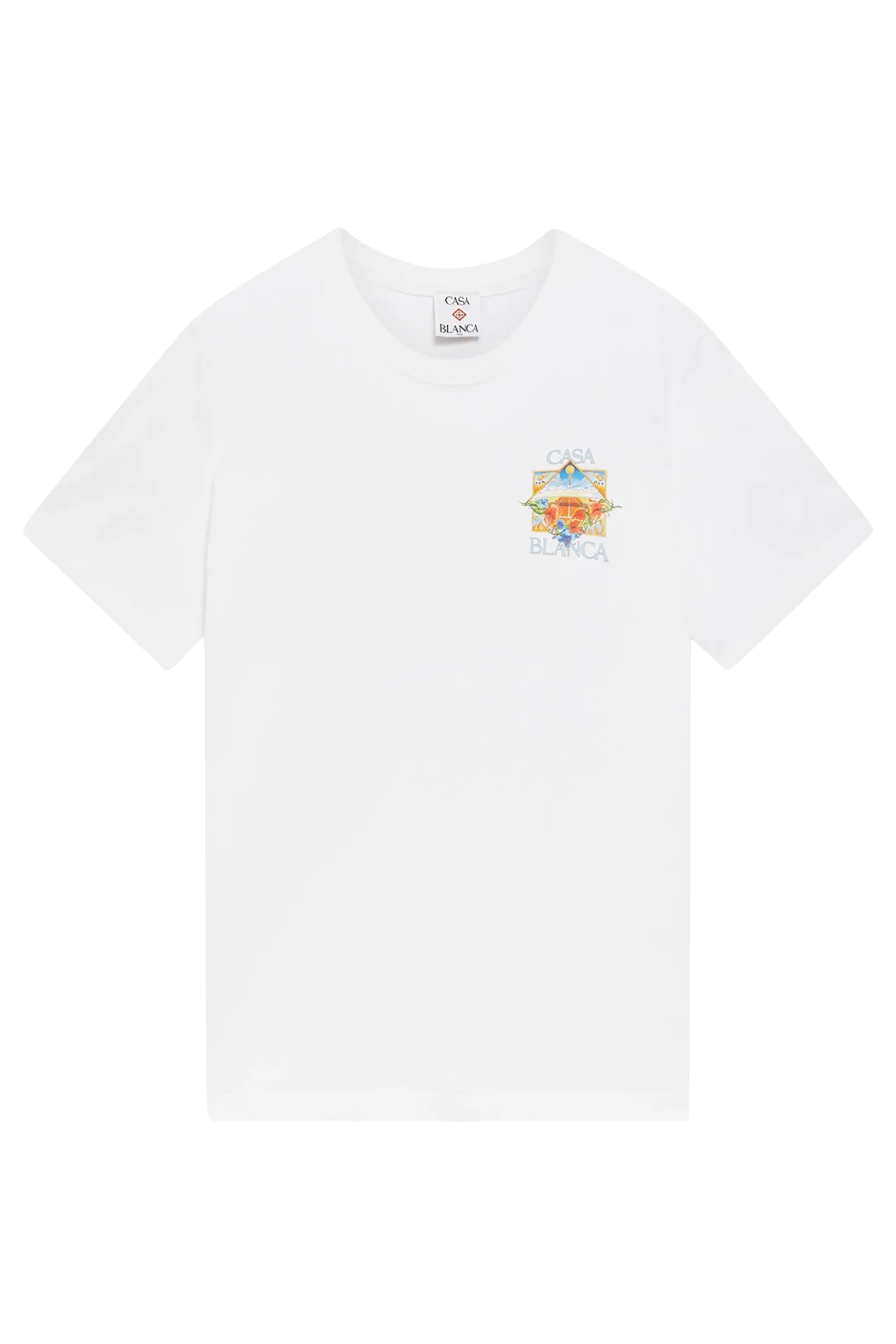  Tennis Landscape Short Sleeve T-Shirt 