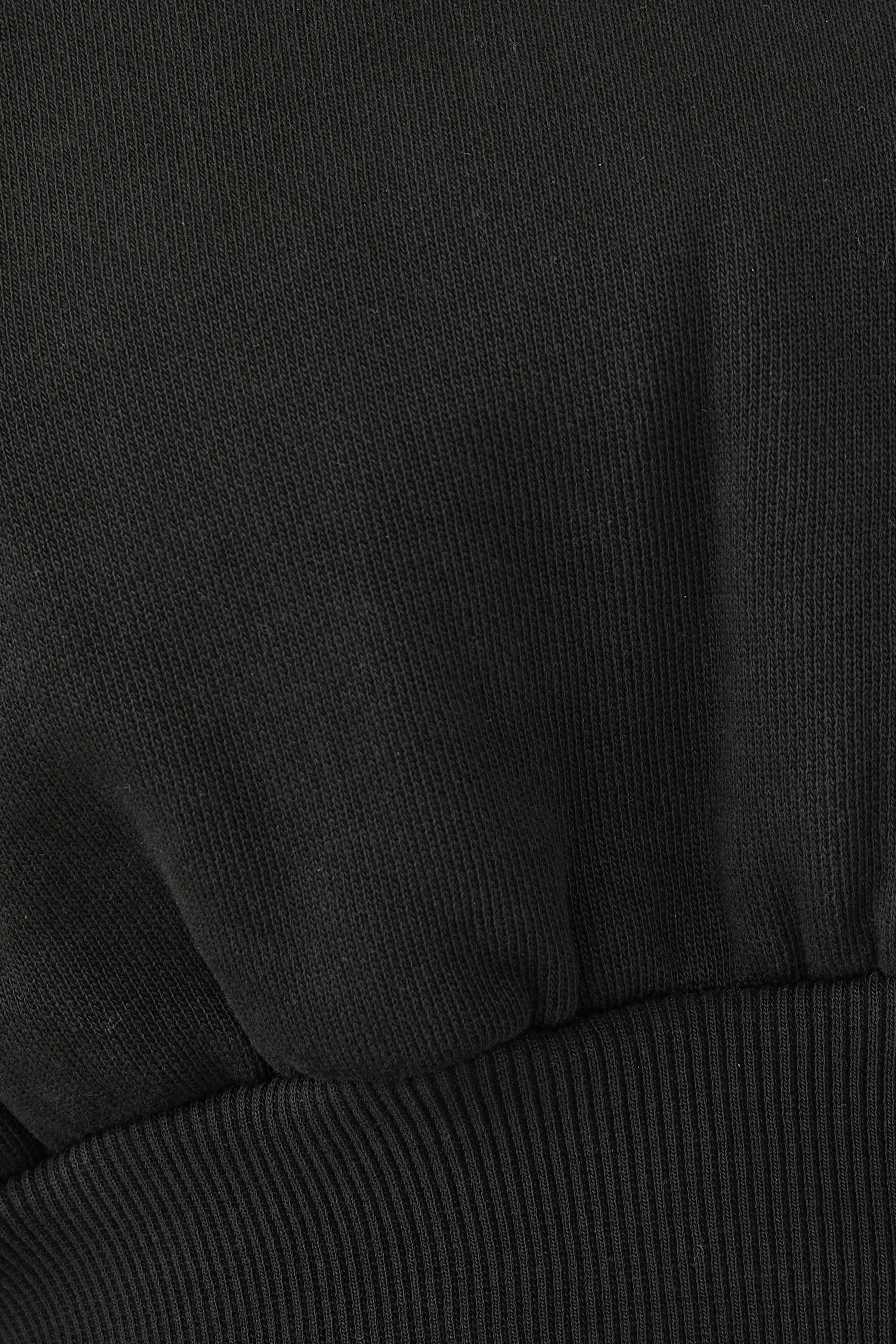 Cropped Heavy Hoodie