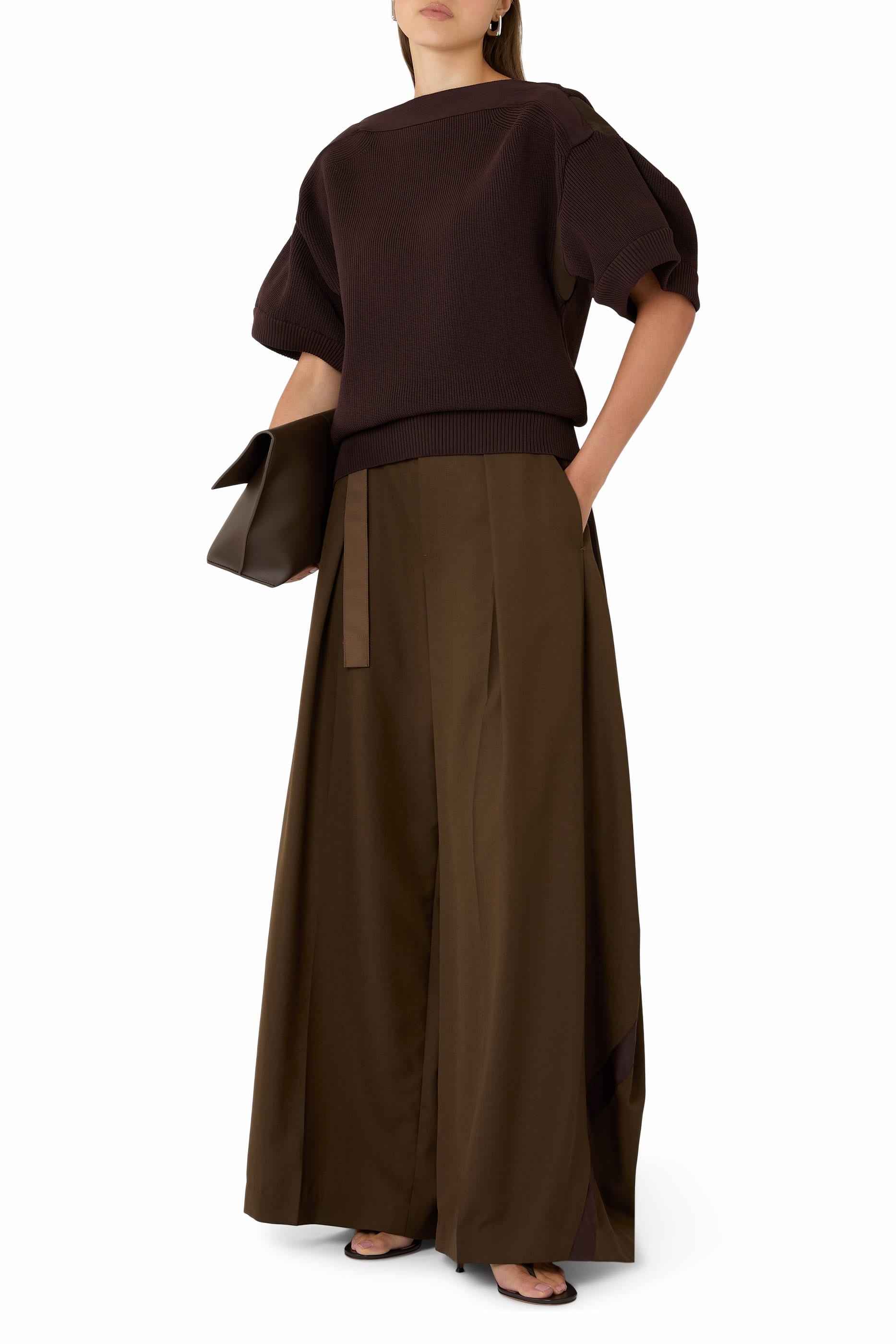 Suiting Wide-Leg Pants