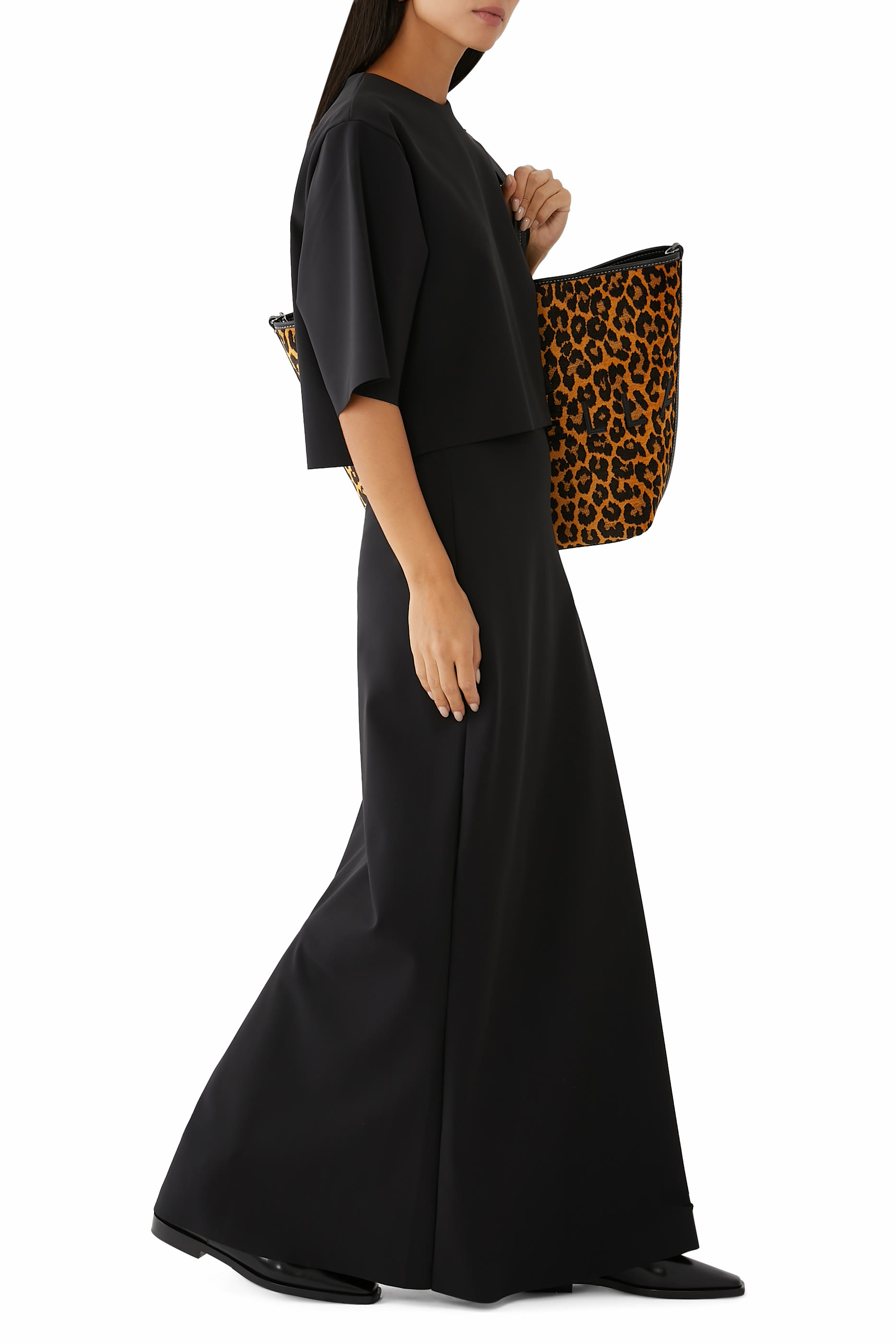 Minimal High Waist Scuba Skirt