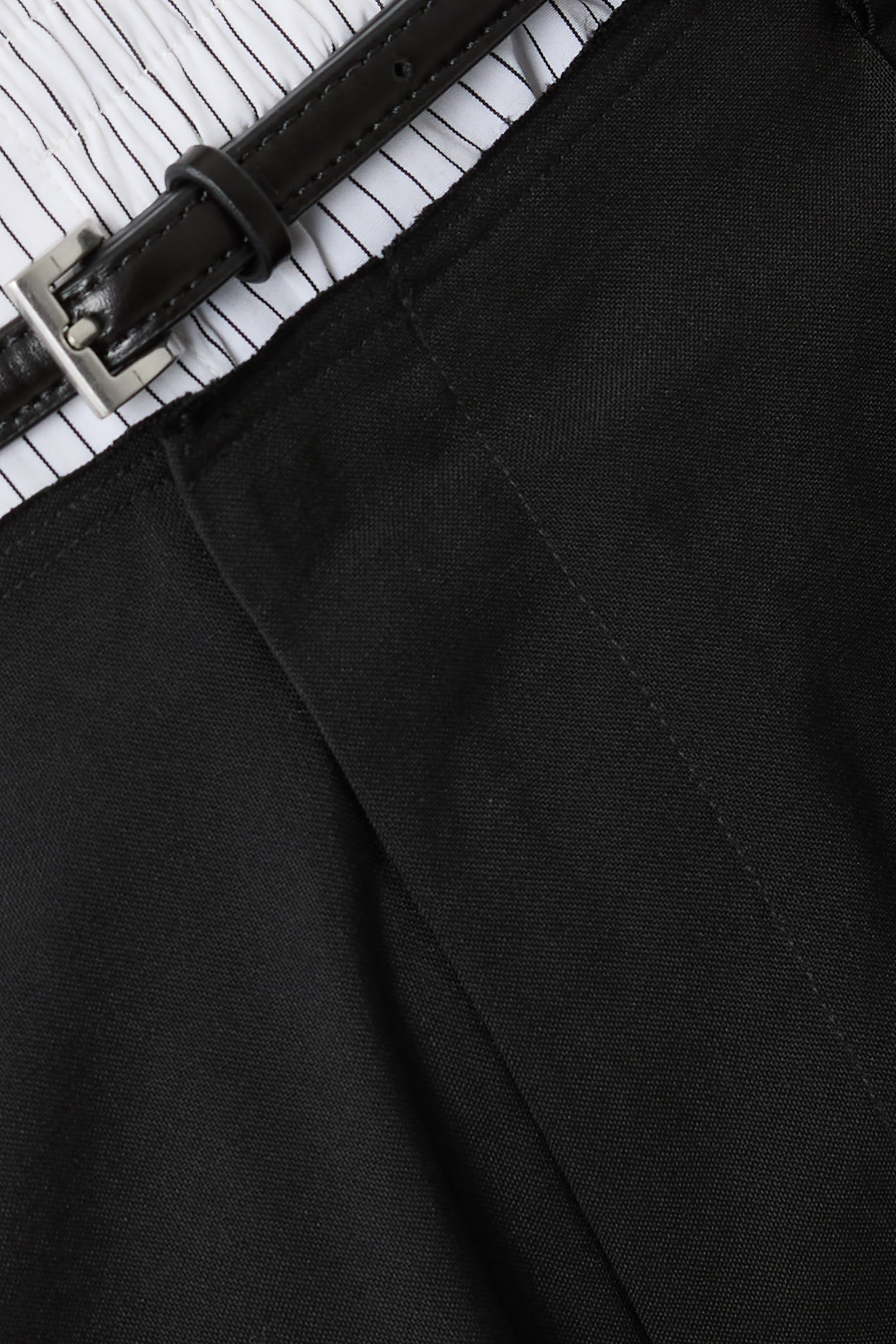 Layered Boxer Tailored Pants