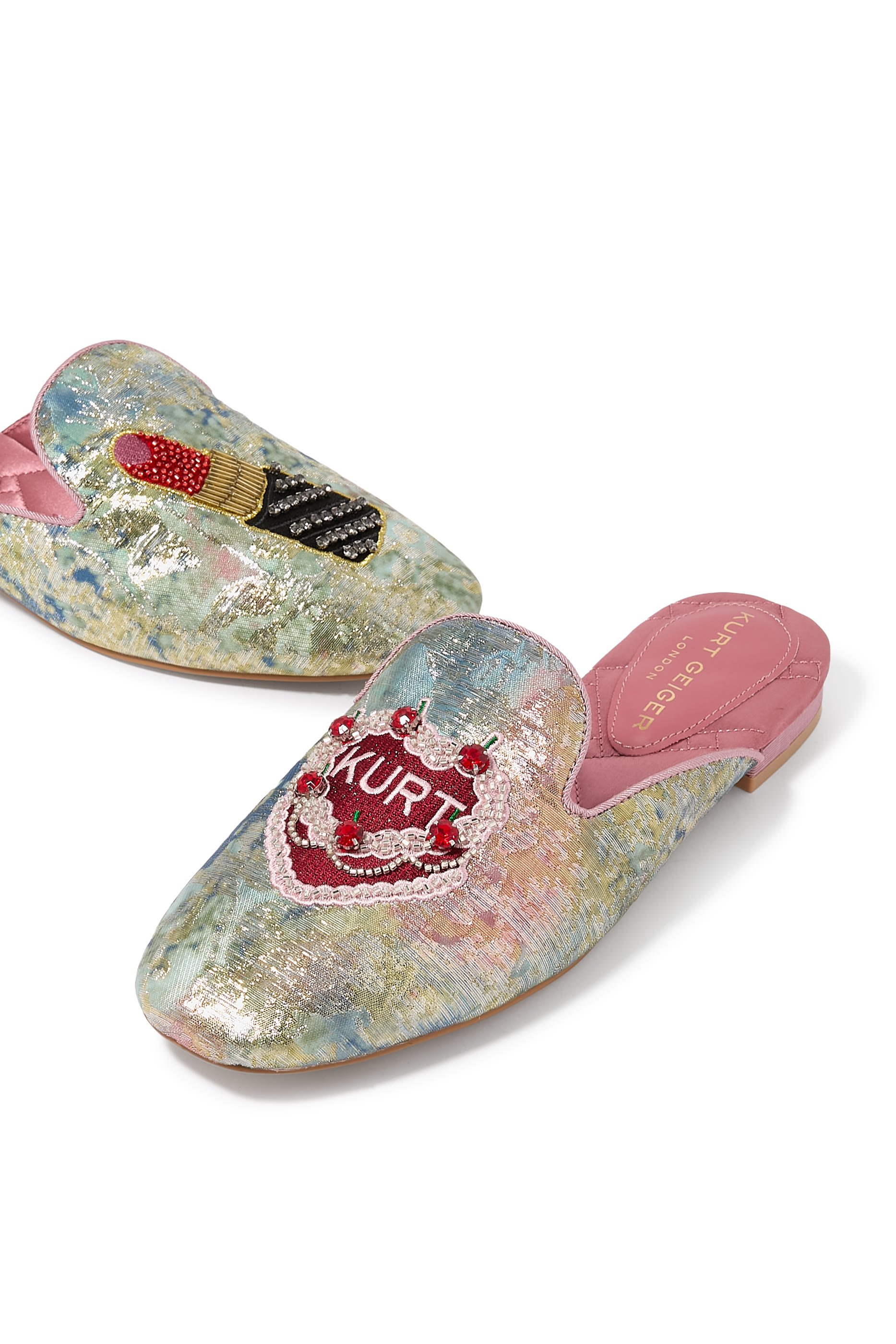 Embroidered Slippers 