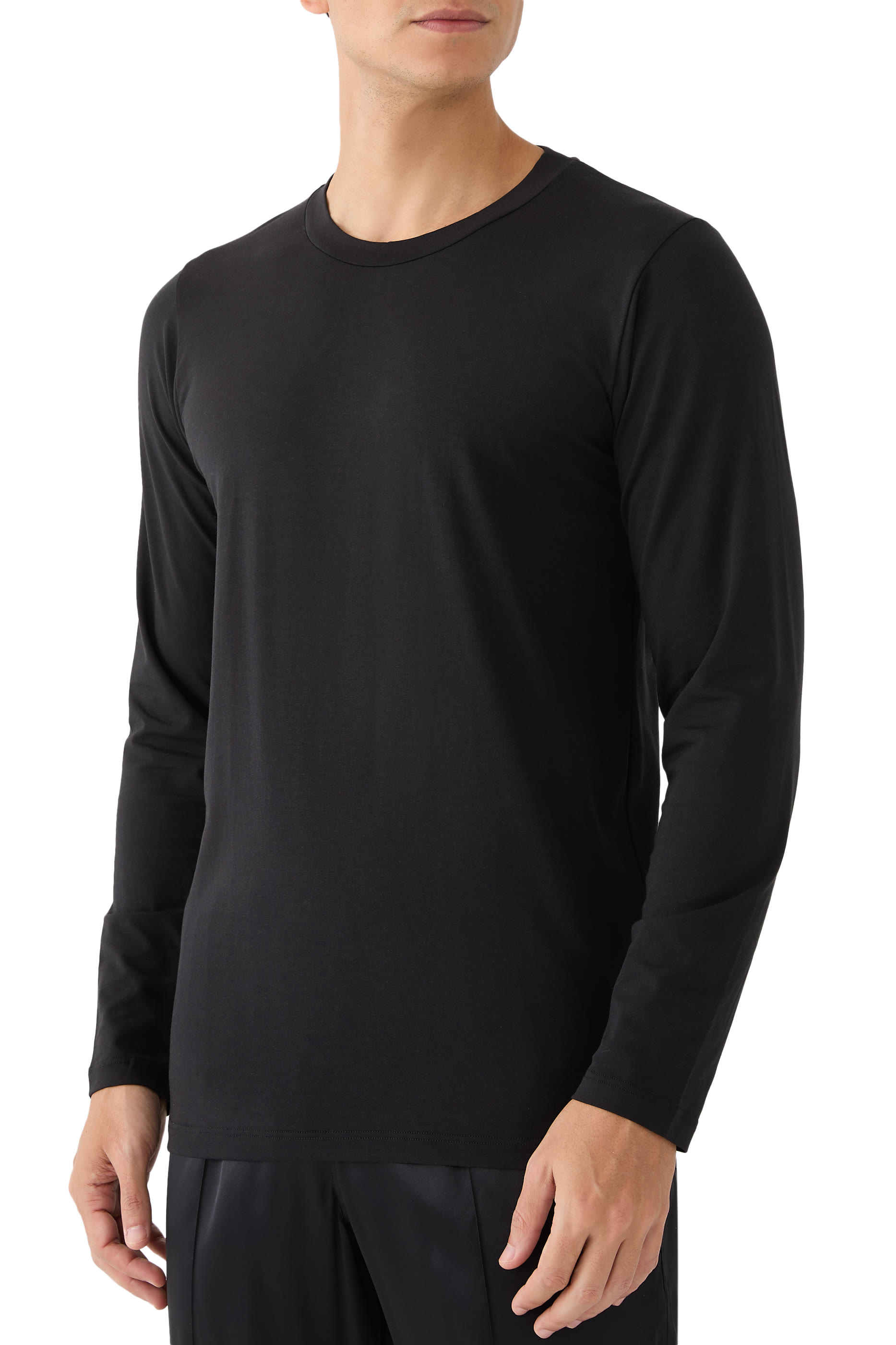Crewneck Long Sleeve T-Shirt
