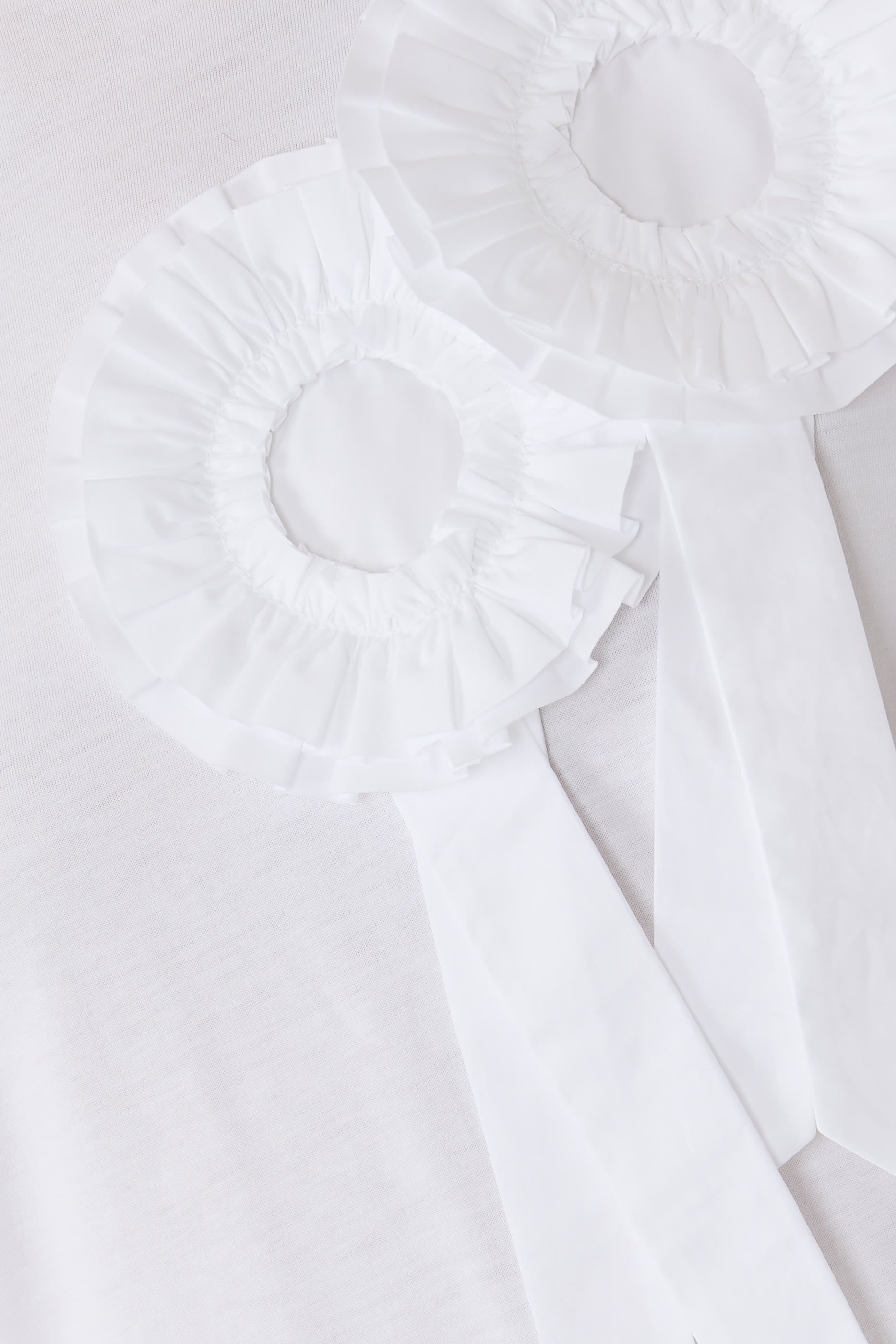 Ribbon Rosette Ripple Skirt 