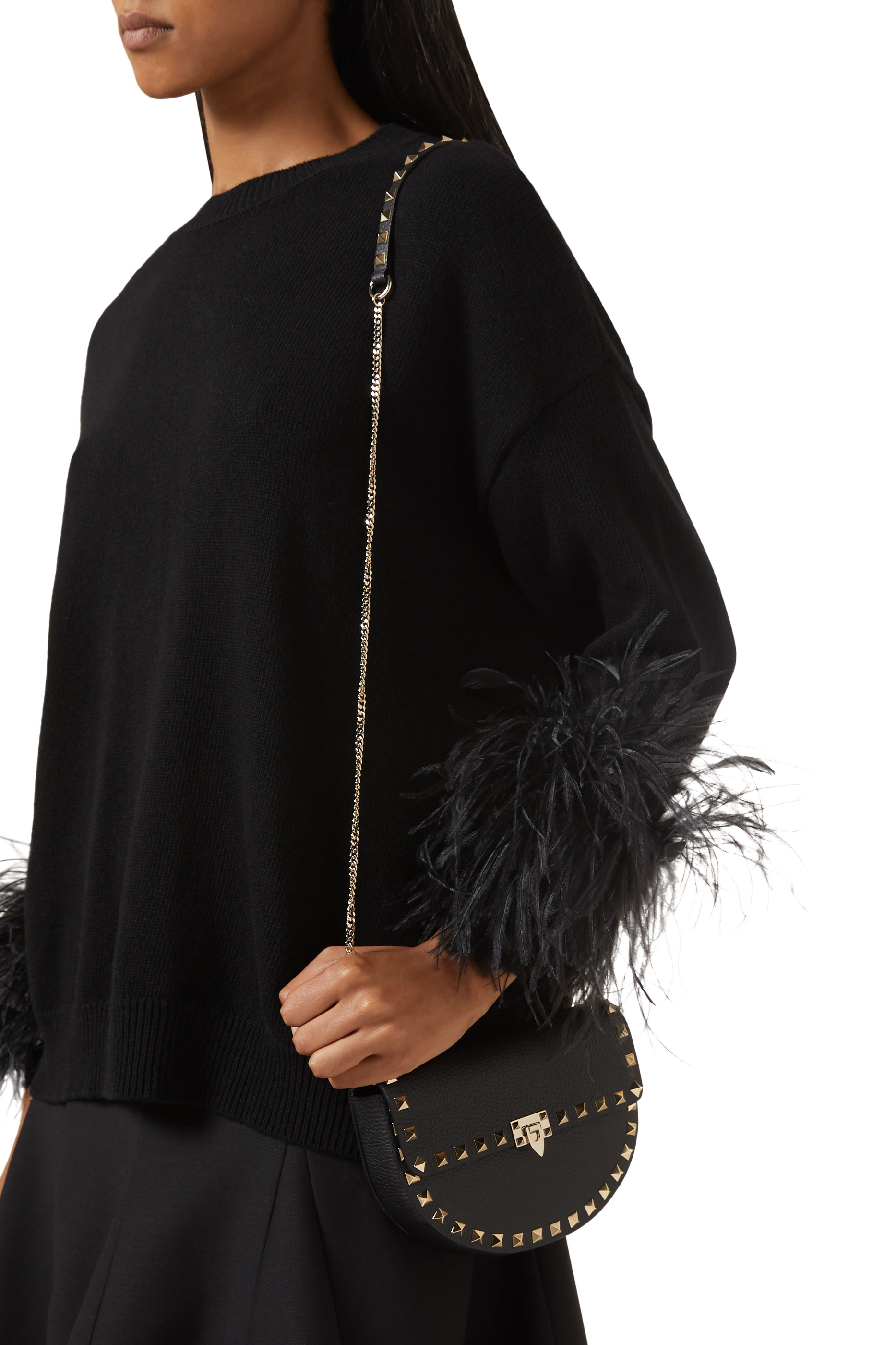 Mini Rockstud Crossbody Bag