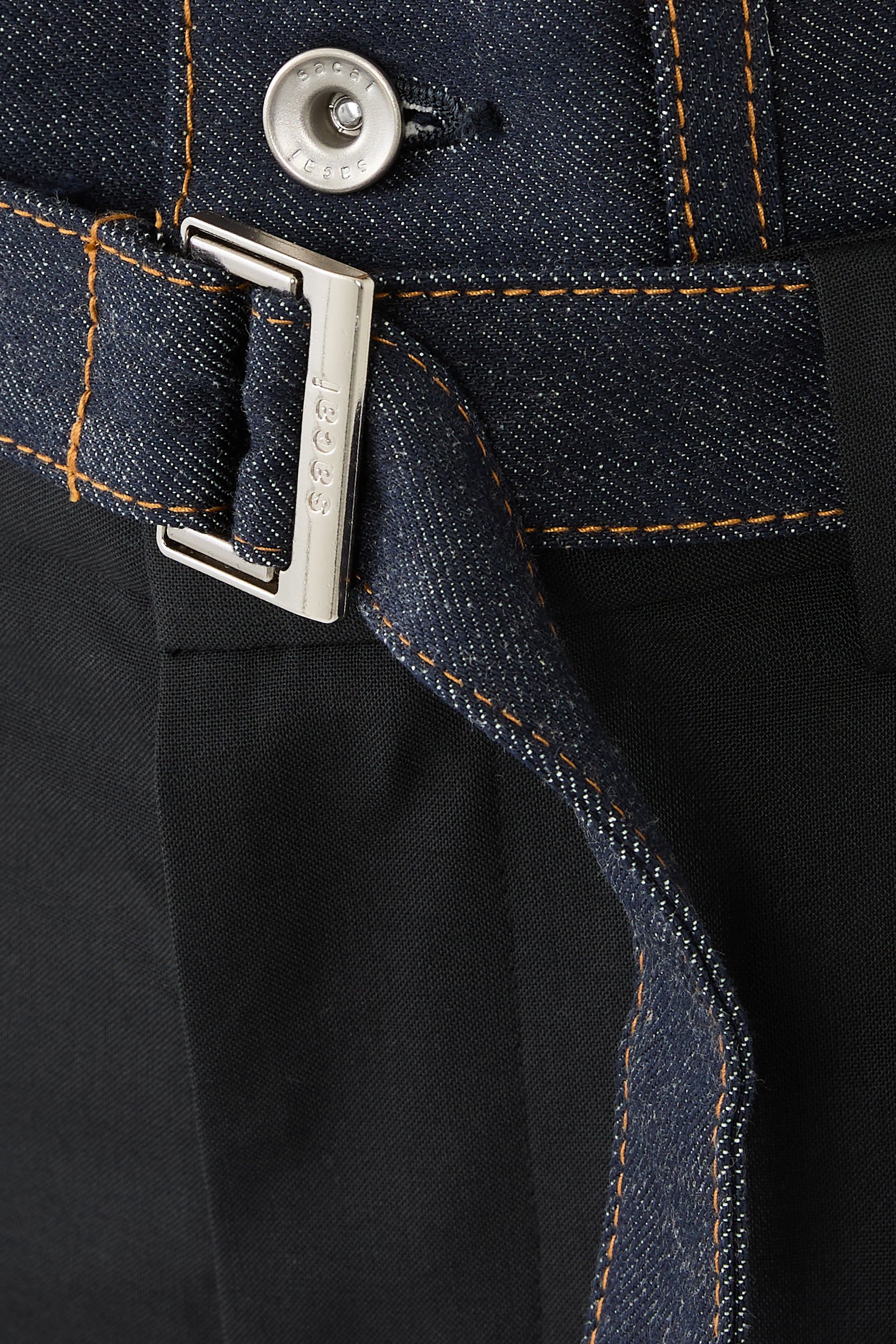 Suiting x Denim Pants