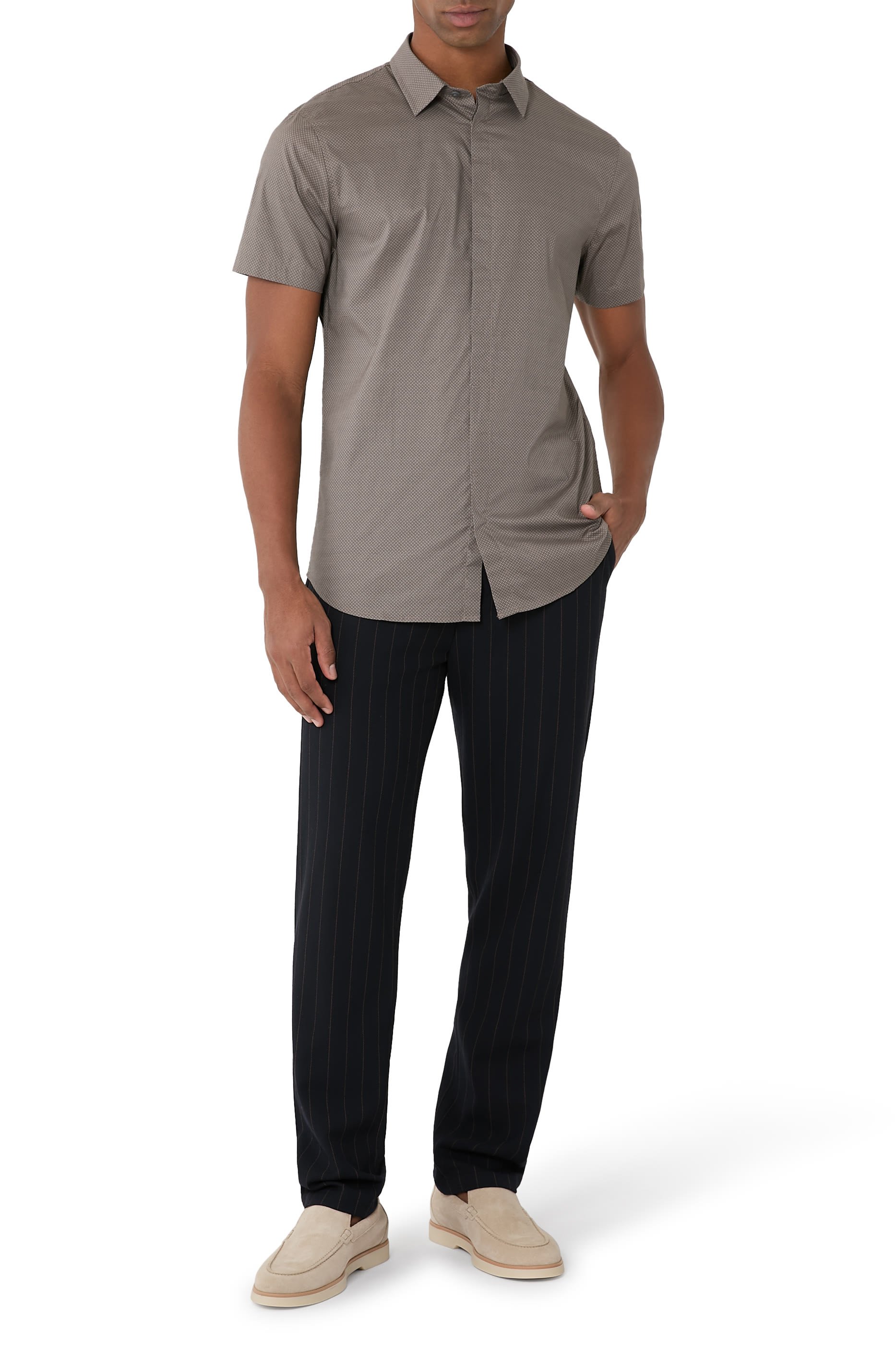 Slim Fit Short Sleeve Shirt
