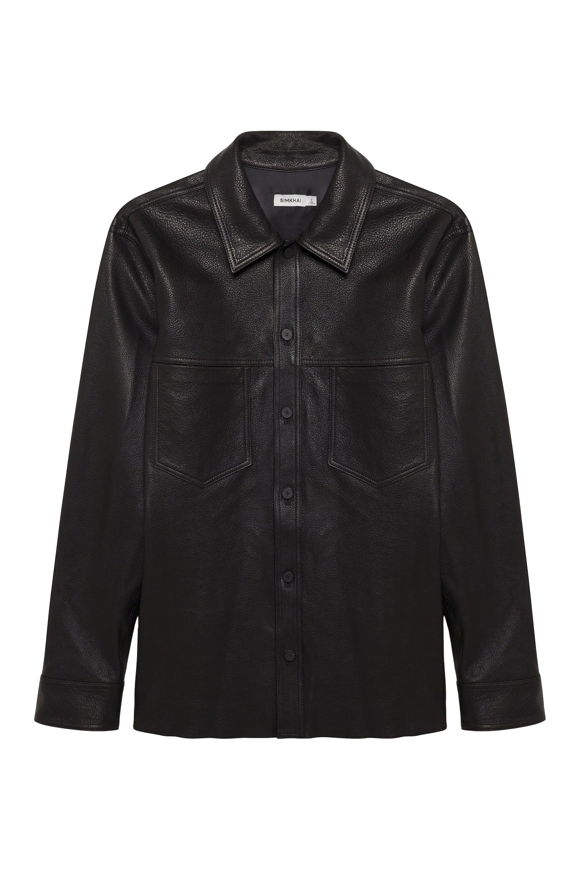 Gibson Leather Shirt Jacket