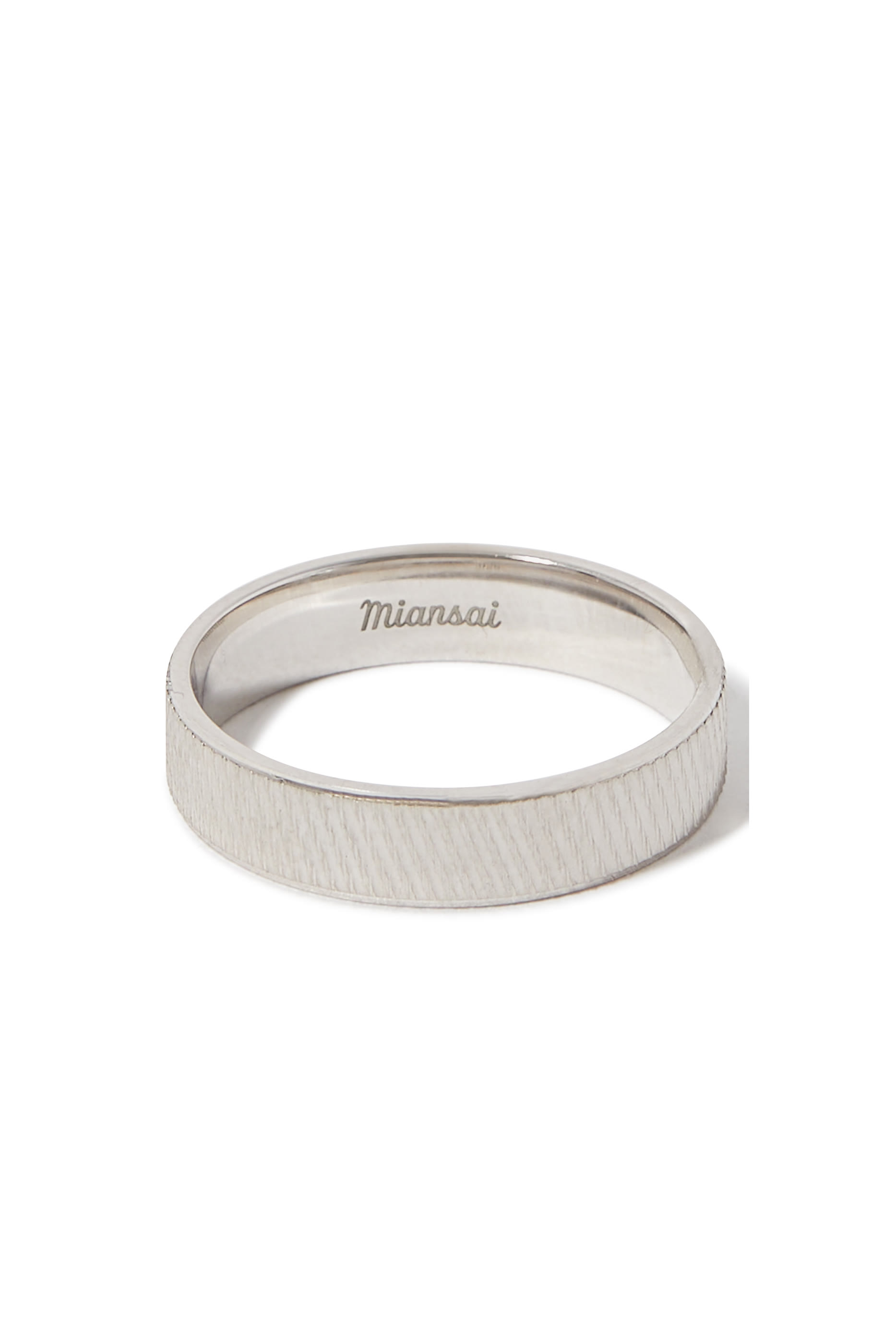 Rex Ring, Rhodium Plated Sterling Silver