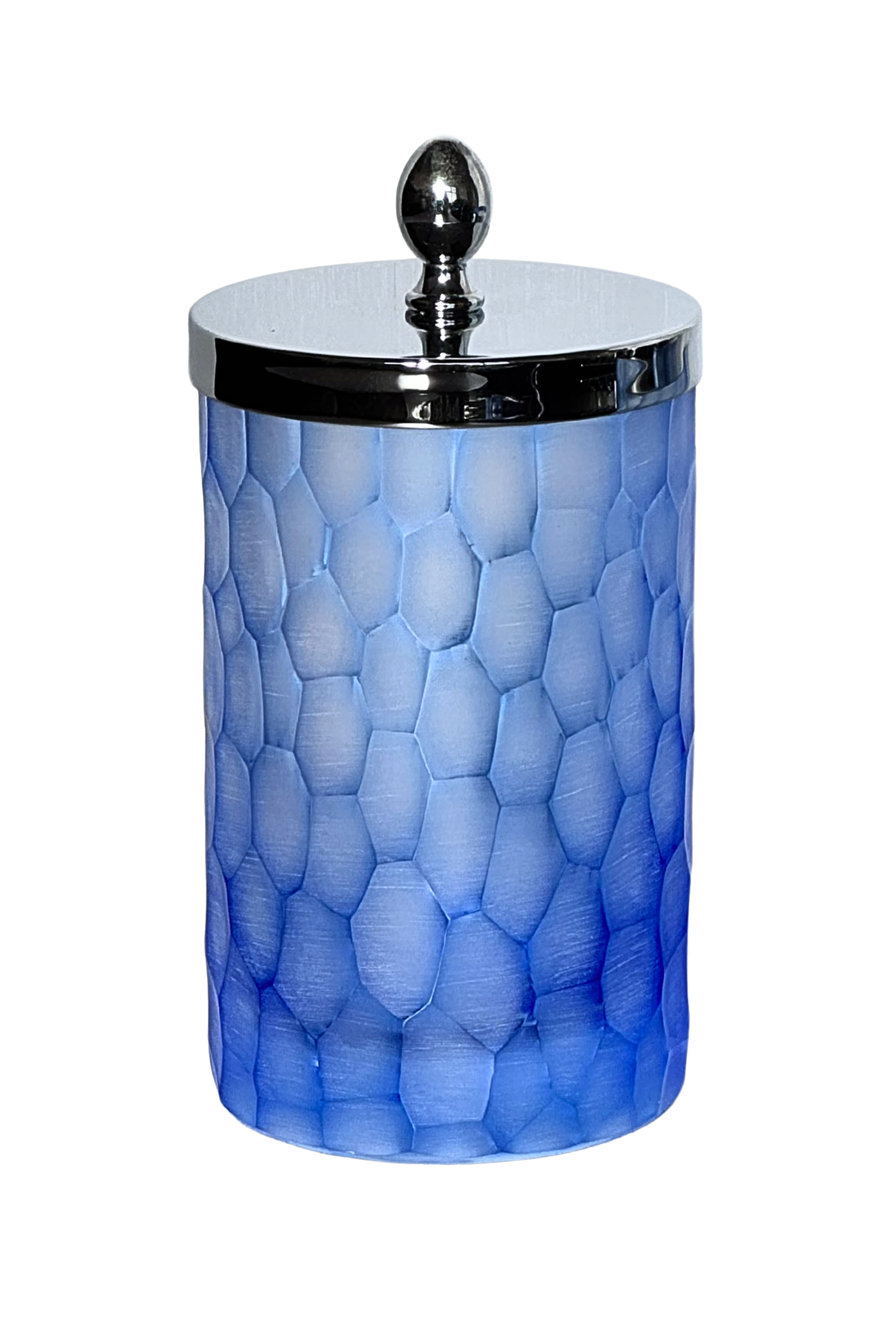 Ocean Honeycomb Cotton Ball Jar