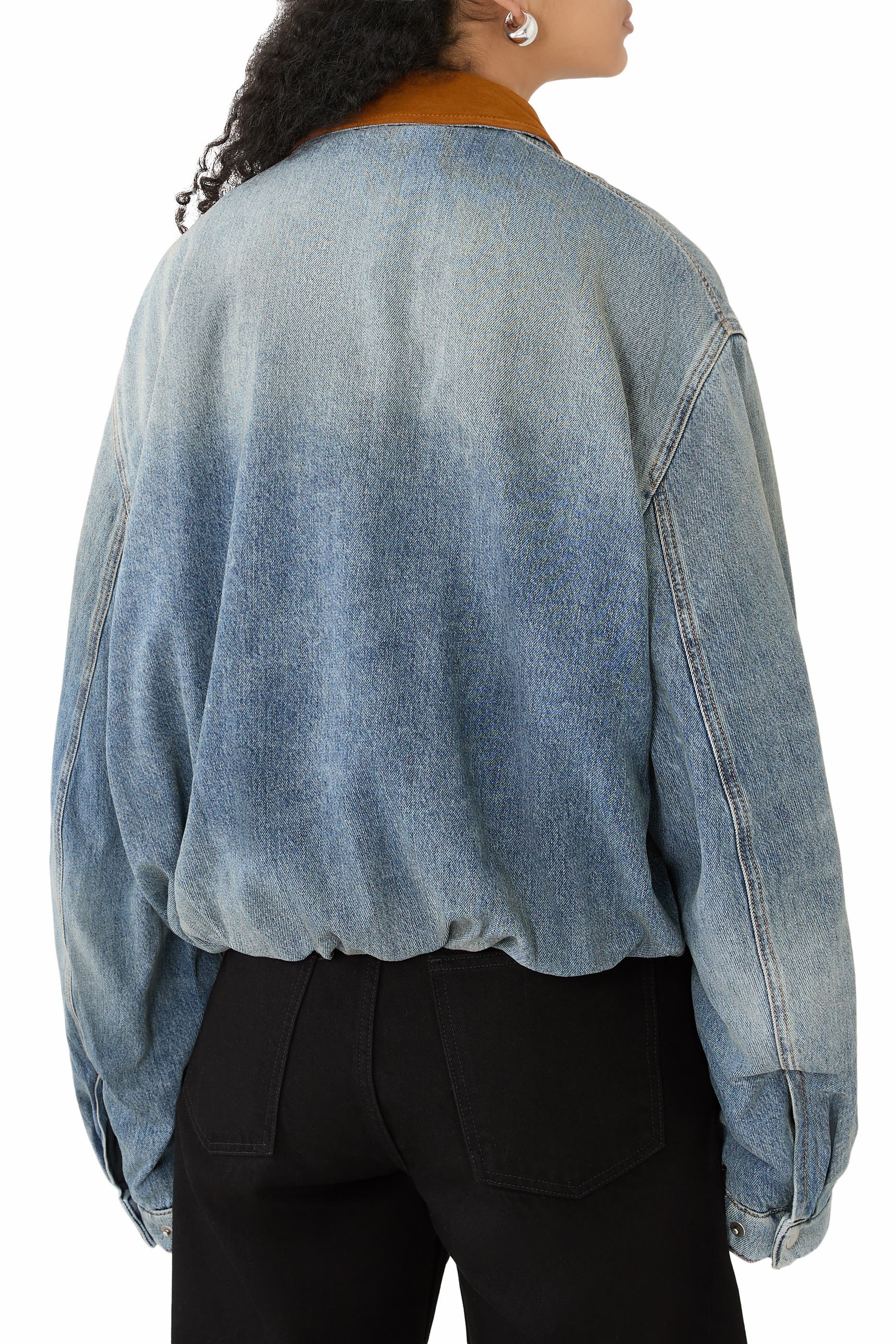  Denim Bomber Blouson