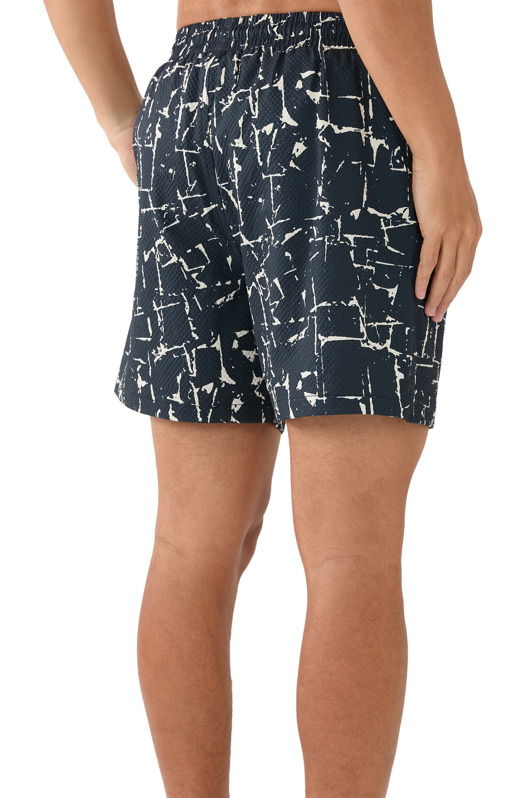 Abstract Pattern Swim Shorts