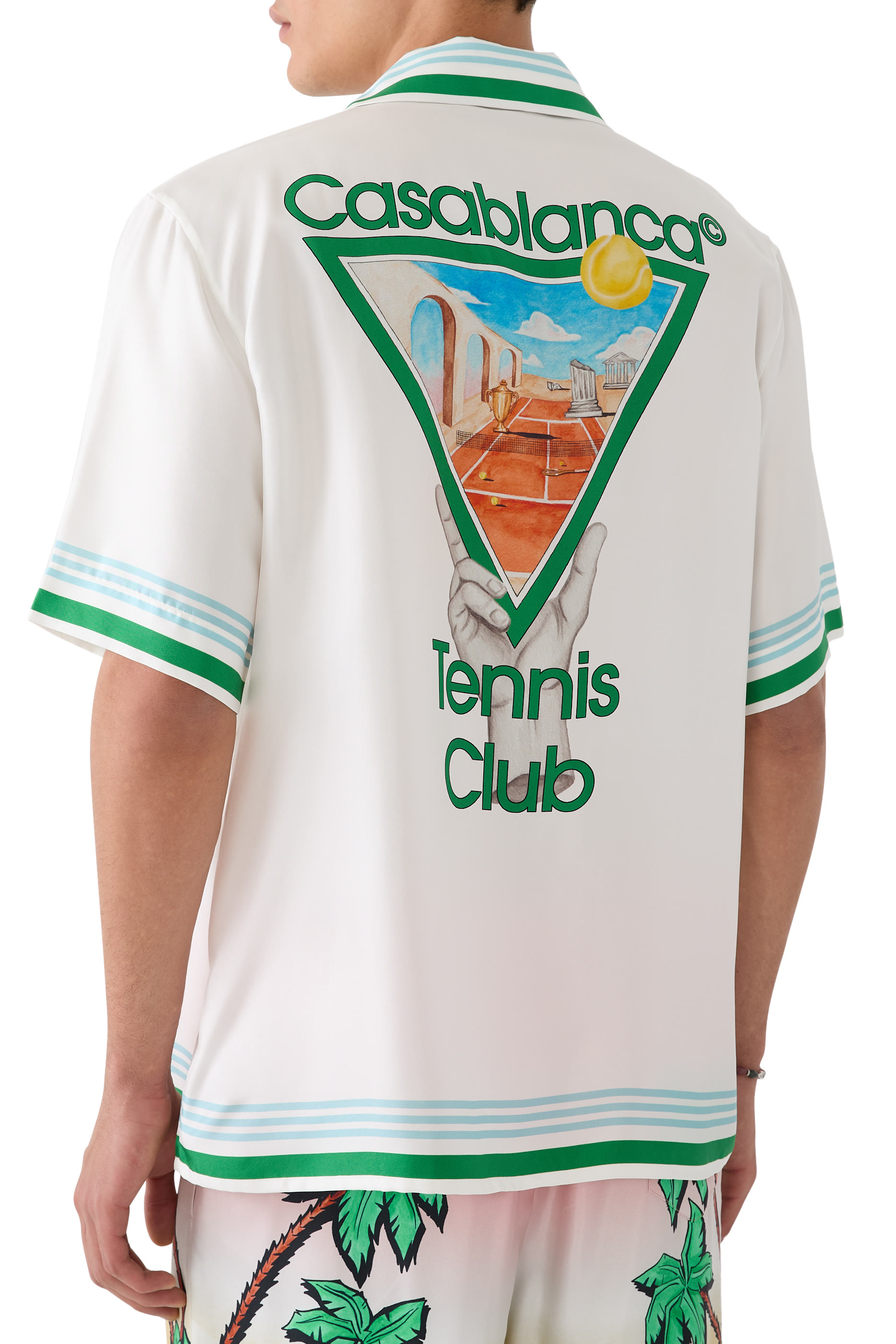 Metaphysical Tennis Icon Silk Shirt
