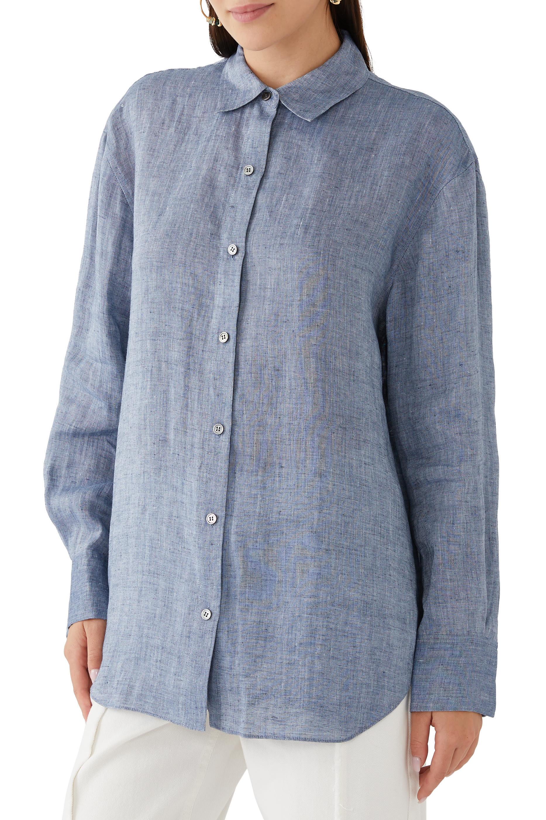 Boyfriend Hemp Shirt