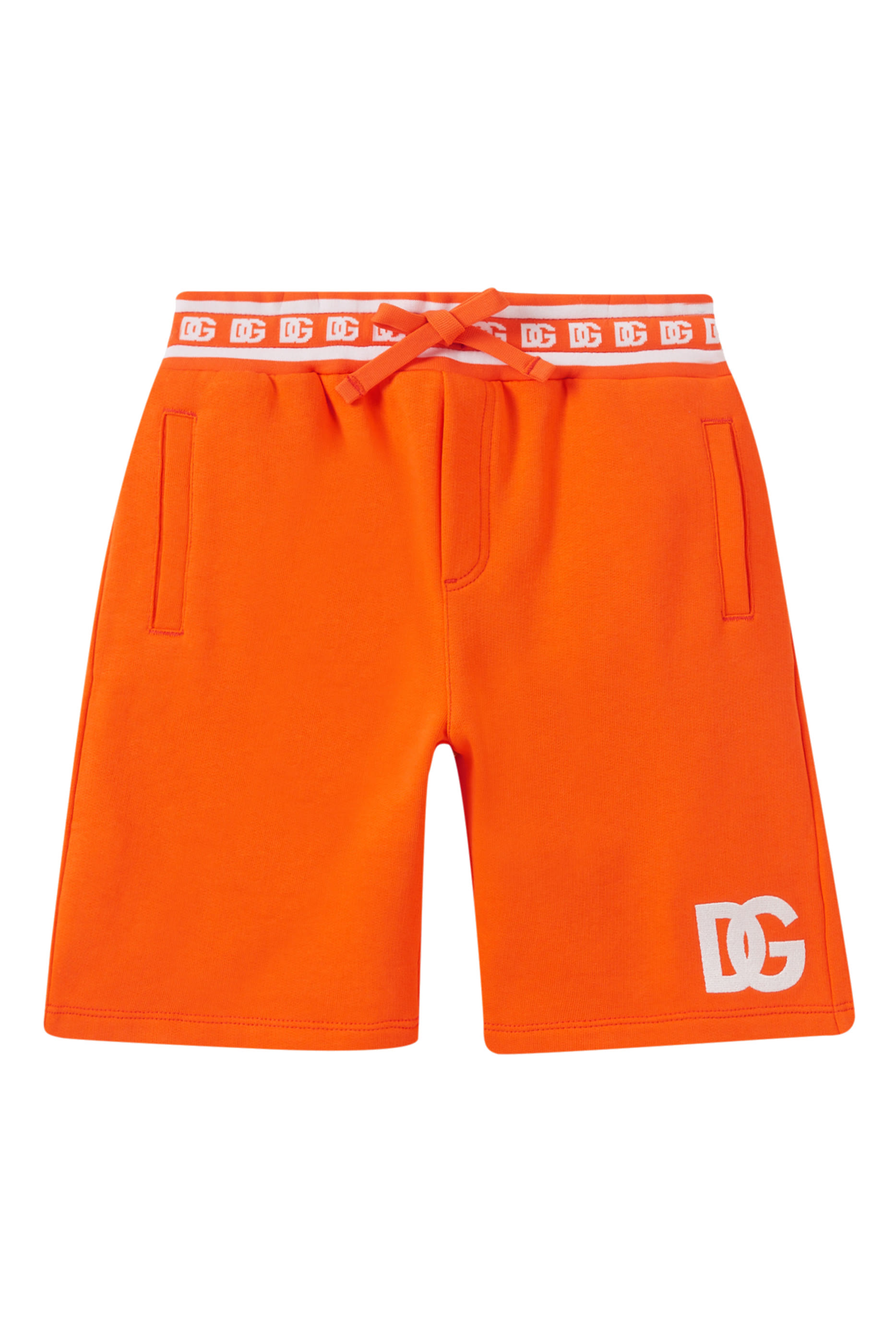 Kids DG Logo Cotton Shorts