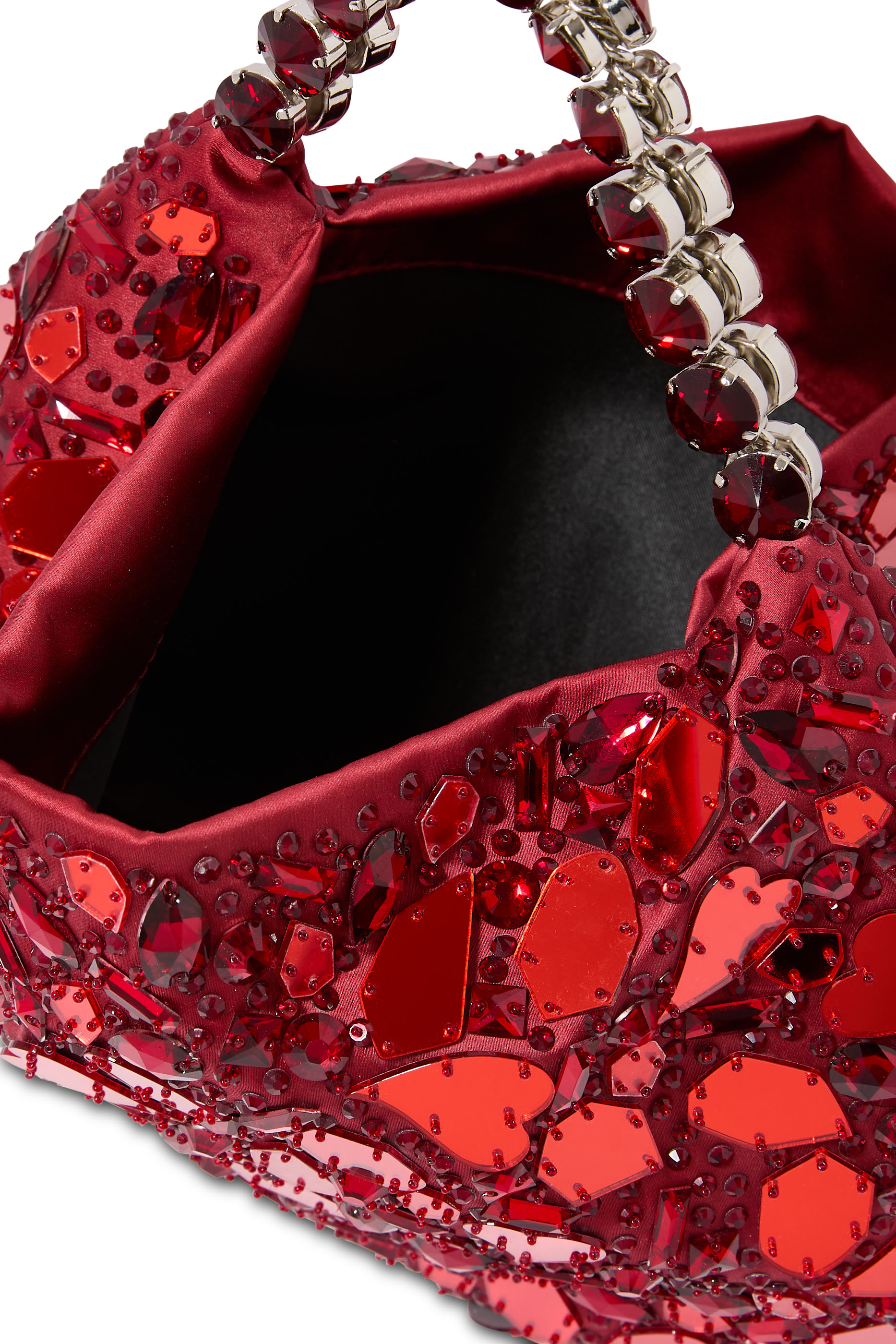 Embellished Hobo Bag