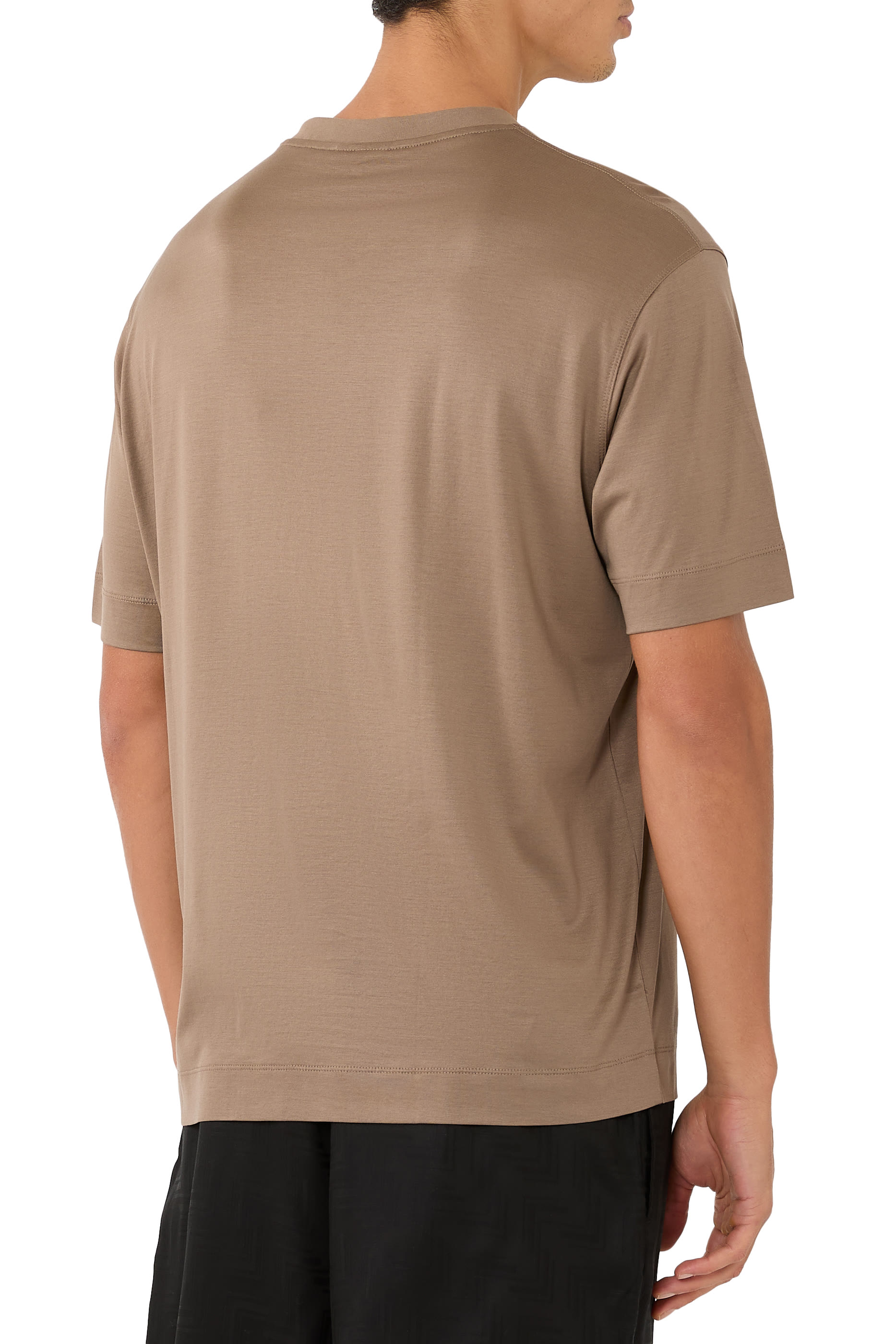 Logo Patch Pocket Regular Fit T-Shirt